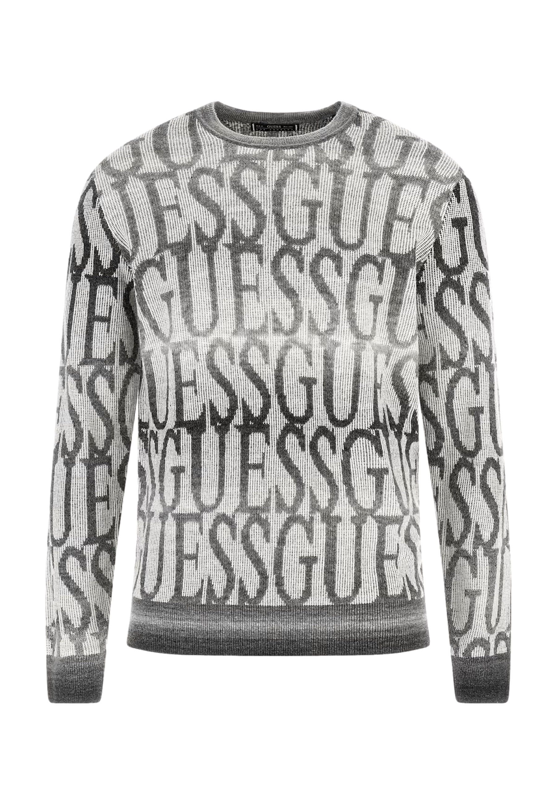 Guess Strickpullover Pullover Strickpullover R-Neck (1-tlg)