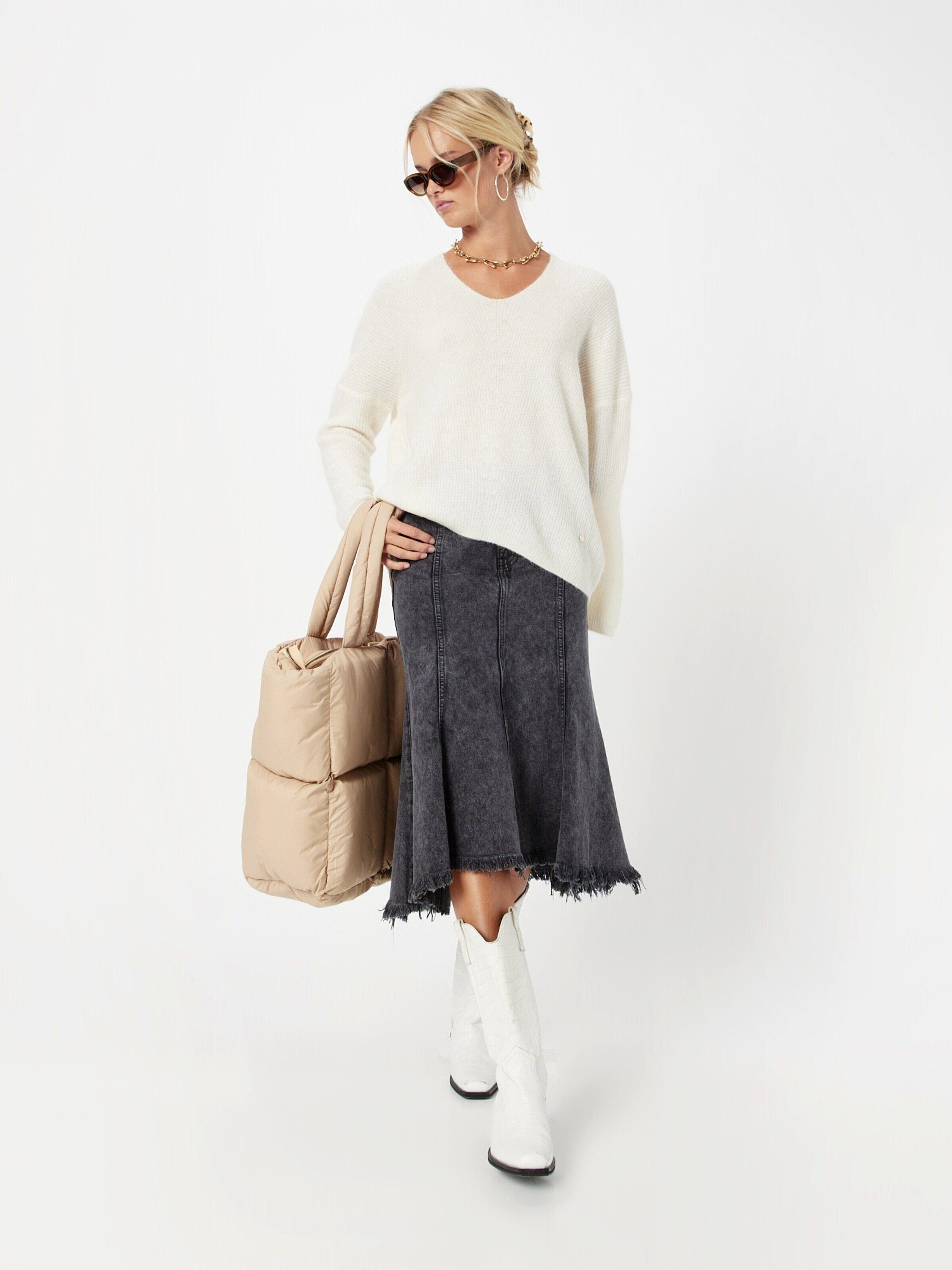 Mos Mosh Strickpullover (1-tlg) Plain/ohne Details