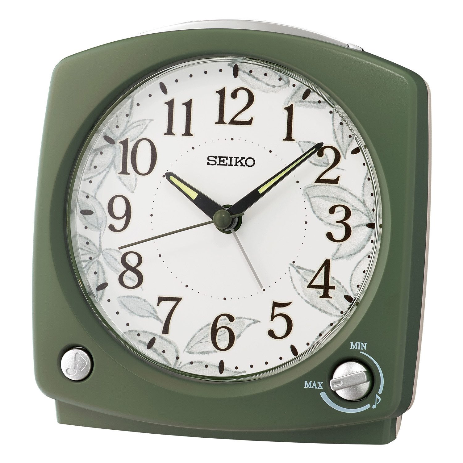 Seiko Quarzwecker mit Vogelstimmen Grün günstig online kaufen