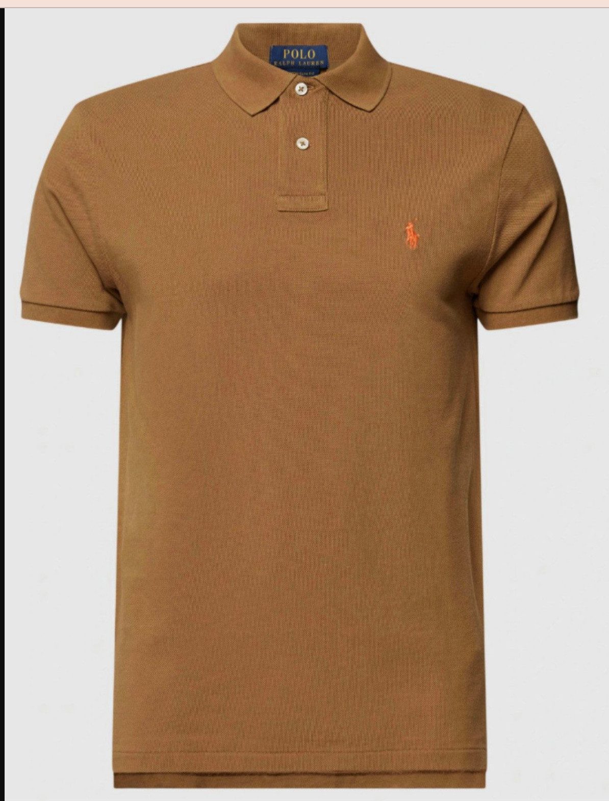Polo Ralph Lauren Poloshirt Herren Polohemd Custom Slim Fit Pony Sofortige Authentifizierung über das Ralph Lauren-System möglich