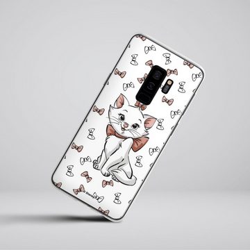 DeinDesign Handyhülle Aristocats Marie Disney Katze Marie Shy, Samsung Galaxy S9 Plus Silikon Hülle Bumper Case Handy Schutzhülle