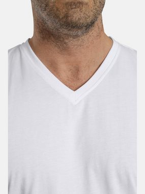 Charles Colby T-Shirt EARL MILLS schlicht mit V-Neck (2er-Pack)