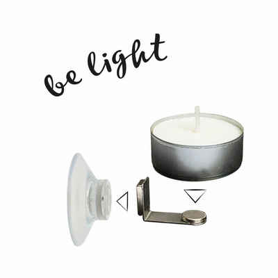 Take2-Design Teelichthalter Be Light Schwebende Kerze