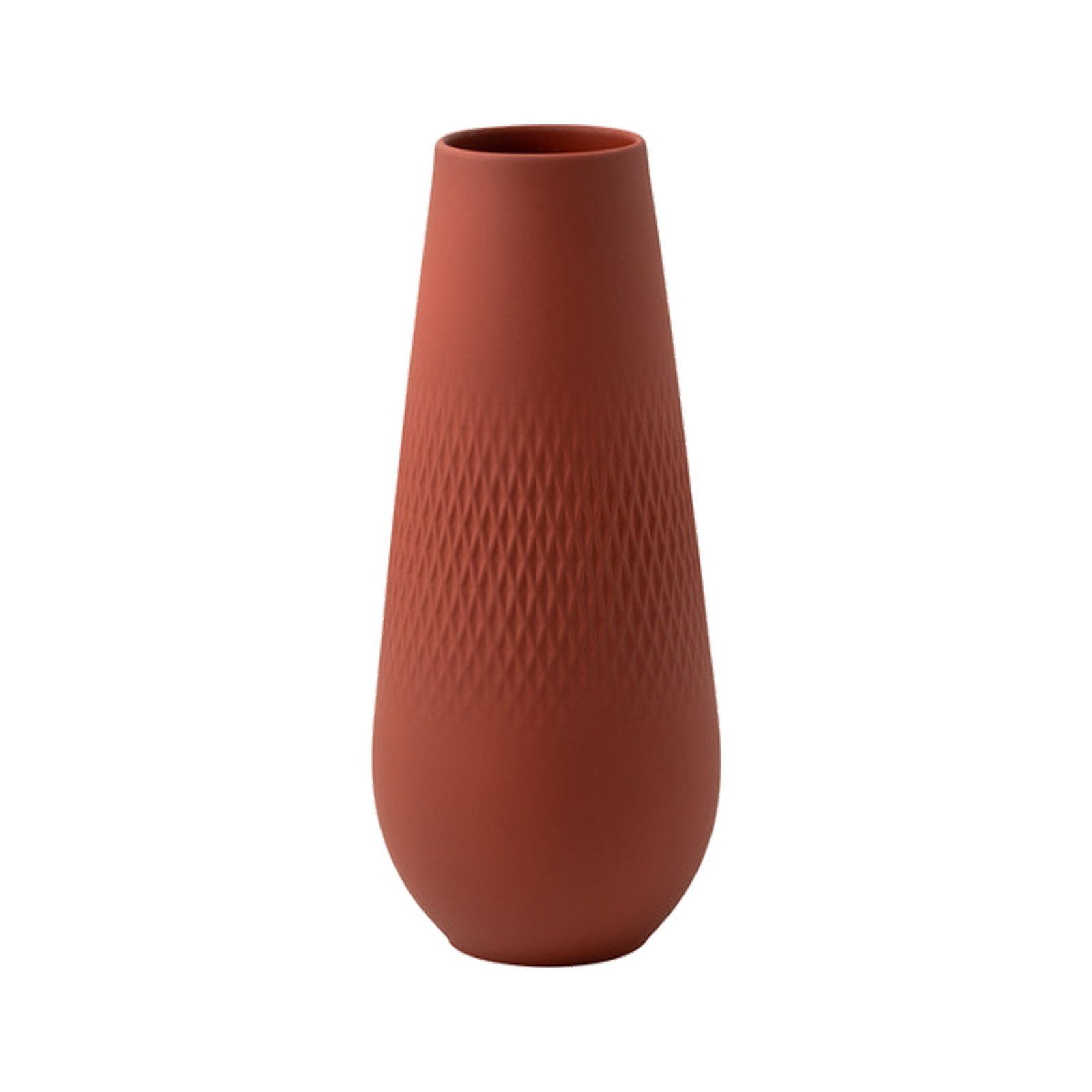 Villeroy & Boch Dekovase Manufacture Collier Vase 26.0 cm (1 Vase, 1 St) rot