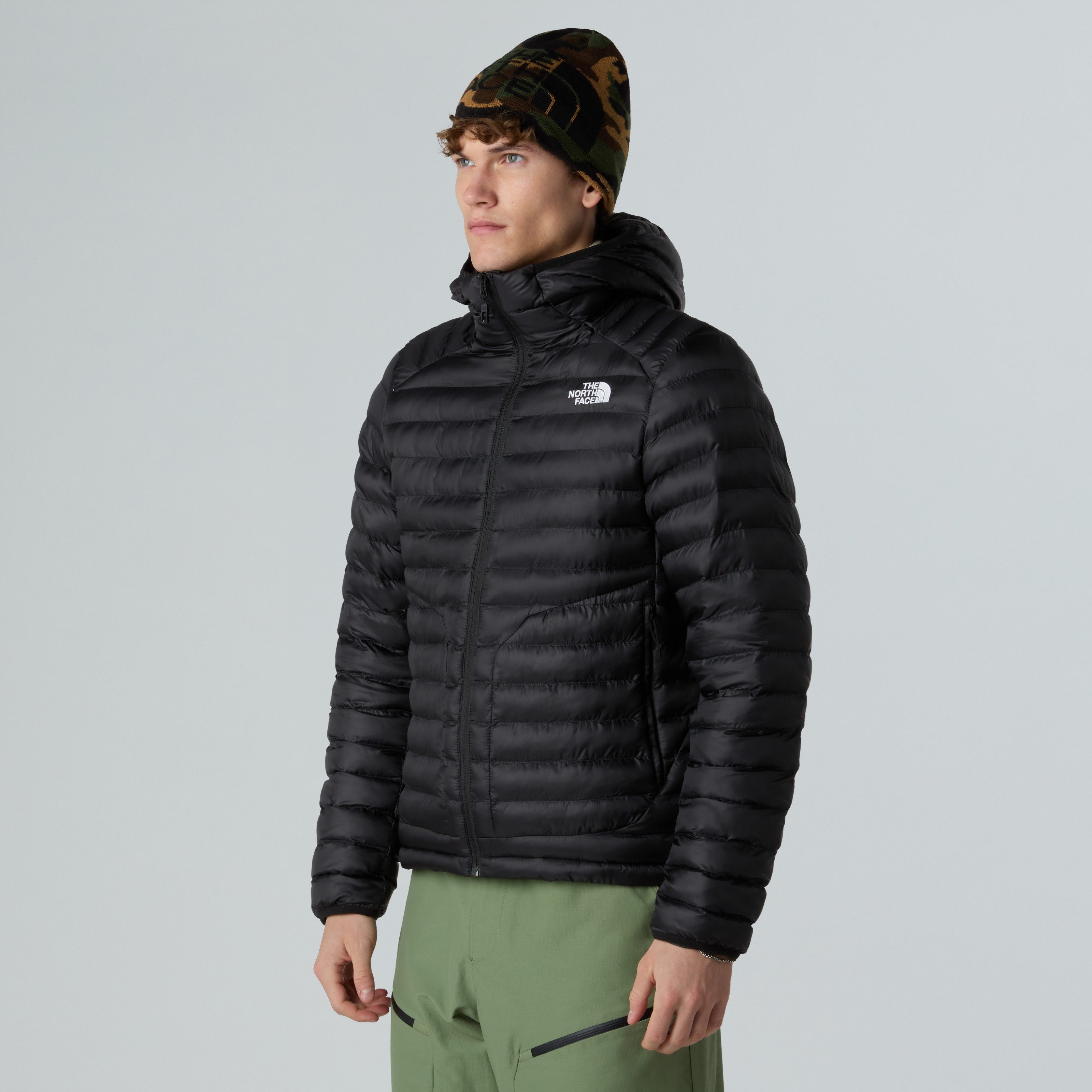 The North Face Steppjacke M HUILA SYNTHETIC HOODIE wasserabweisend, wärmeisolierende Füllung, leichtes Material
