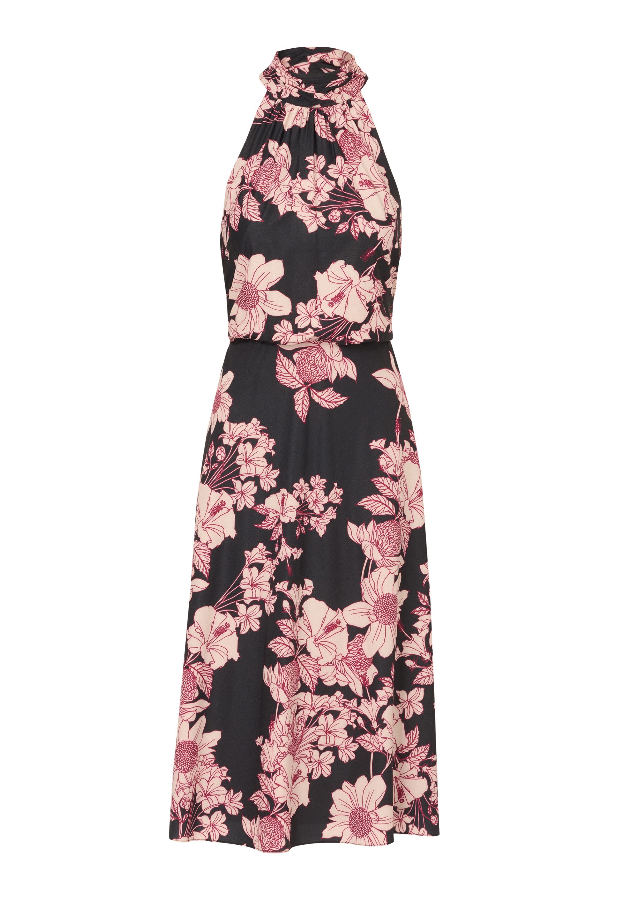 Adrianna Papell Sommerkleid Print Chiffon Halter günstig online kaufen