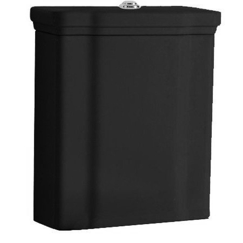 Kerasan Spülkasten WALDORF Spülkasten zum Kombi-WC, schwarz matt, Kerasan-418131