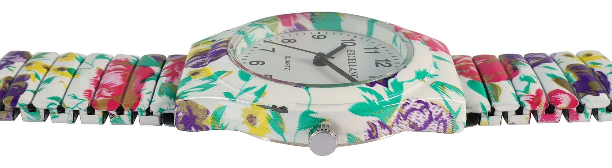 Excellanc Quarzuhr 1700080 mit Edelstahlzugarmband, Mineralglas günstig online kaufen