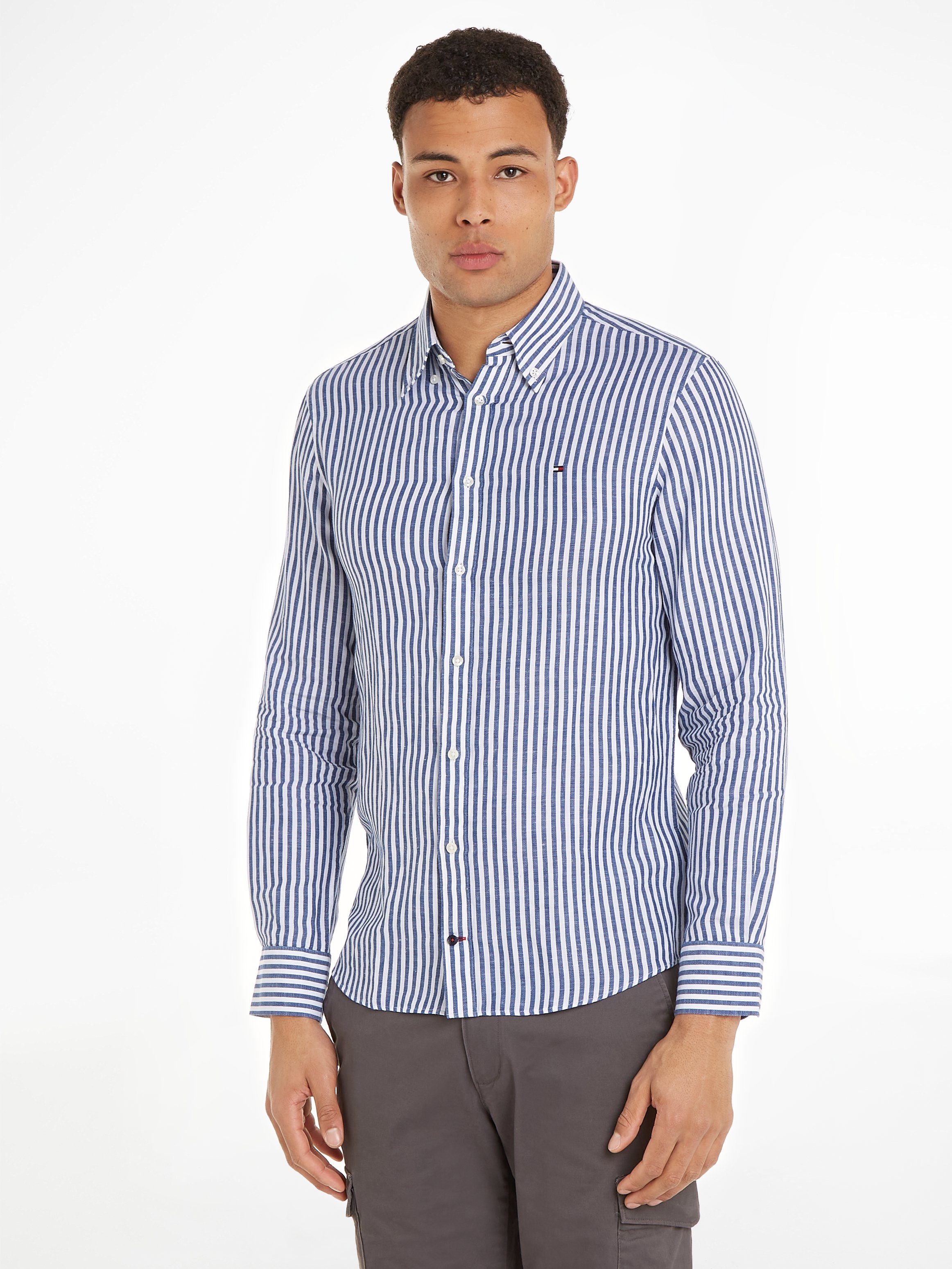 Tommy Hilfiger Langarmhemd CL W-COTTON LINEN günstig online kaufen
