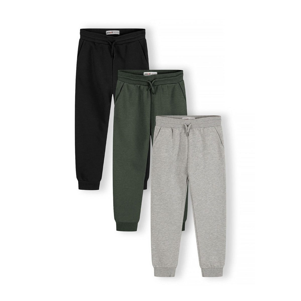 MINOTI Jogginghose für Jungen (Packung, 3-tlg) Kordelzug