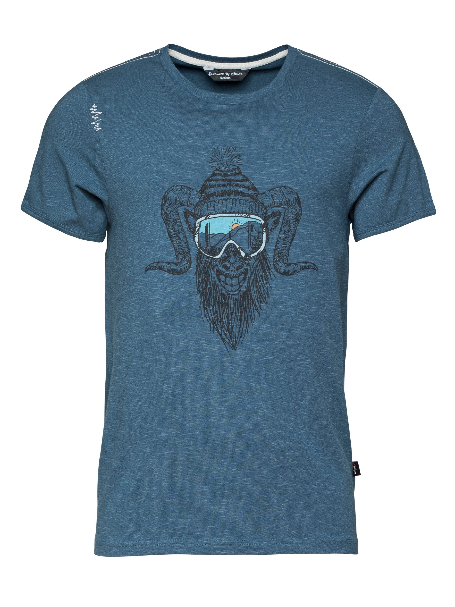 Chillaz T-Shirt Rock Hero Winter dark blue
