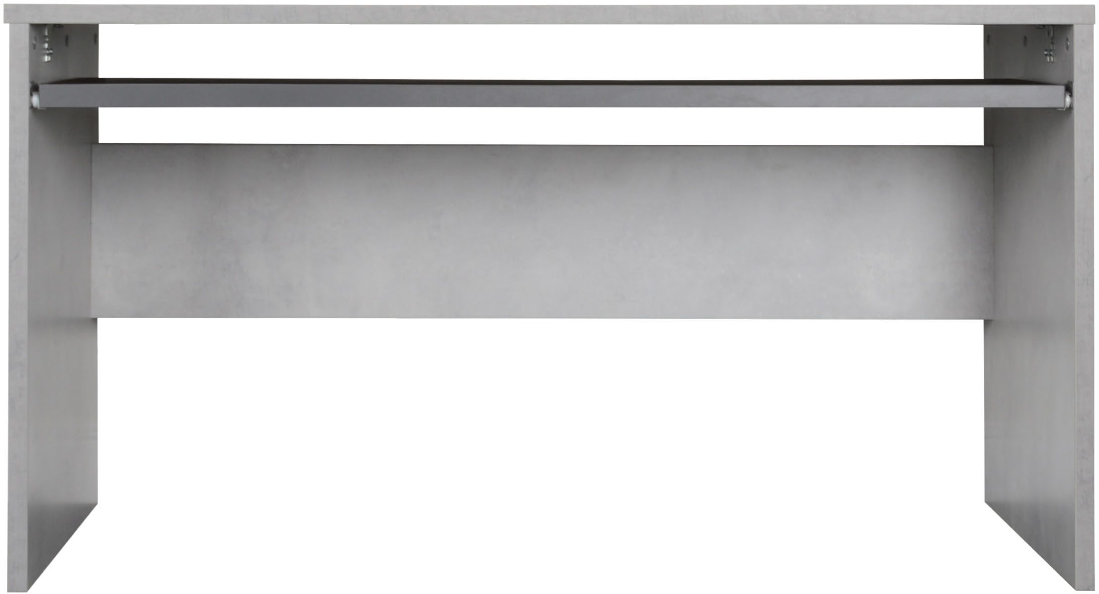 VOGL Möbelfabrik Schreibtisch Barrie mit 2-farbigem Tastaturauszug, in 2 Breiten, 2,5 cm Tischplattenstärke, Made in Germany