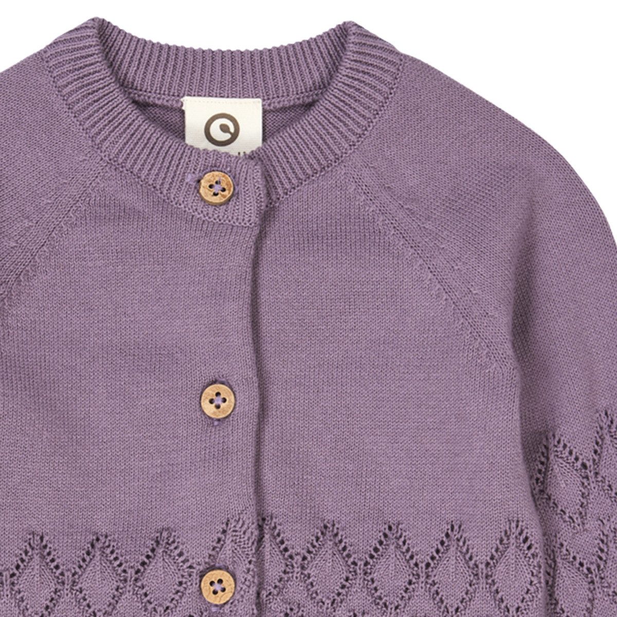 Müsli by GREEN COTTON Strickjacke 1546008200 Mädchen Strick-Cardigan, Strickjäckchen, Grobstrickjacke, Feinstrickjacke