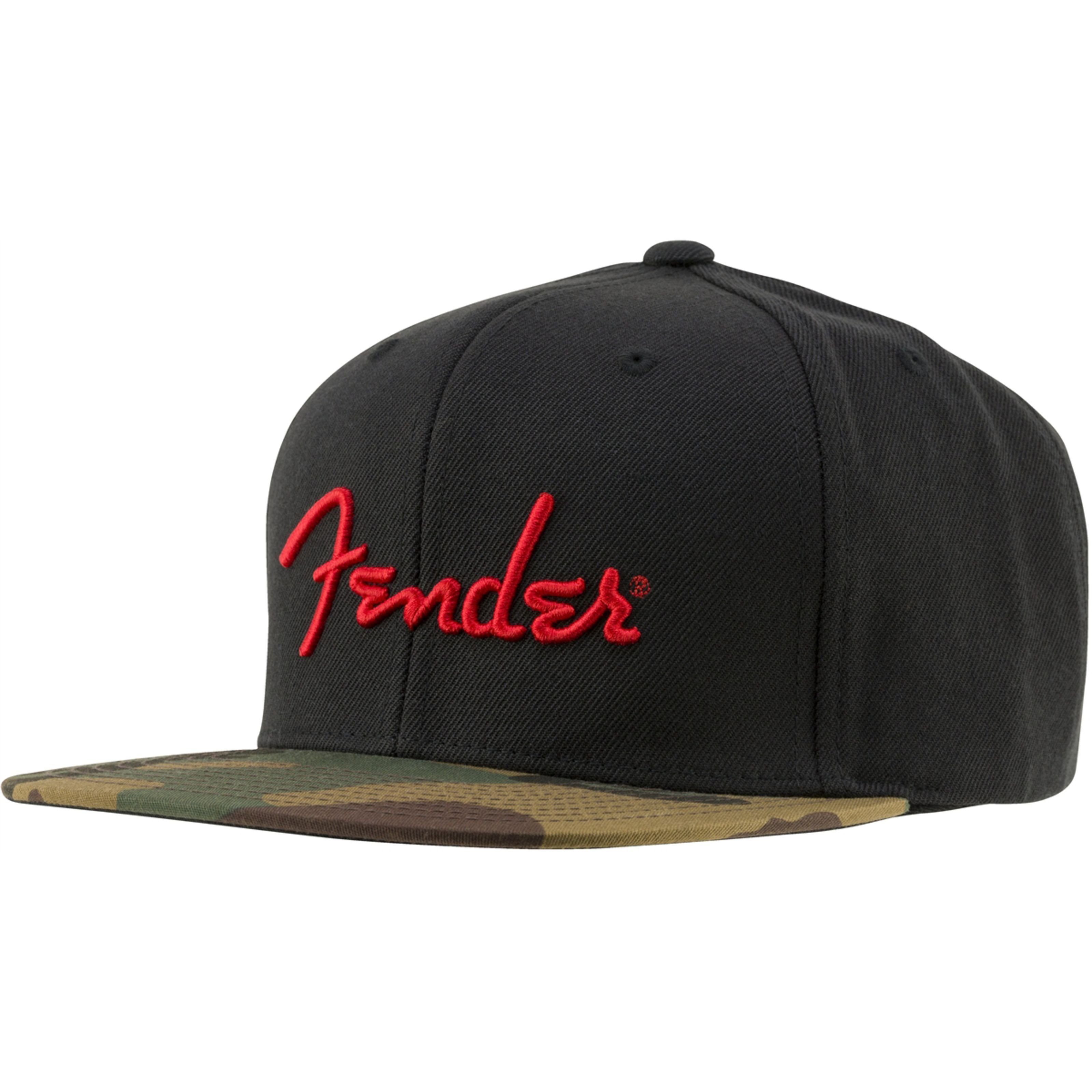 Fender Baseball Cap Camo Flatbill Cap