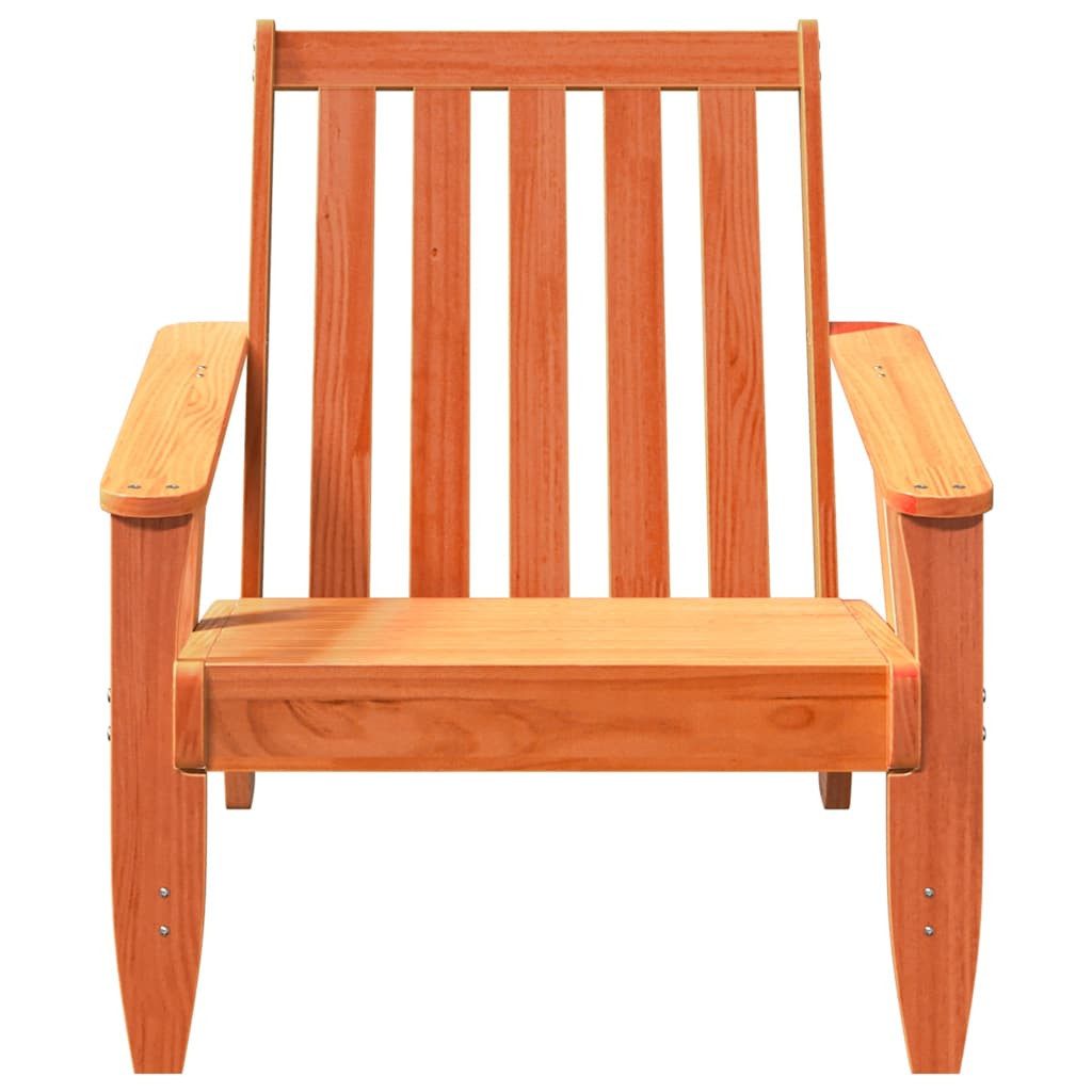 vidaXL Gartenstuhl Adirondack-Gartenstuhl Wachsbraun 75x77x77 cm günstig online kaufen