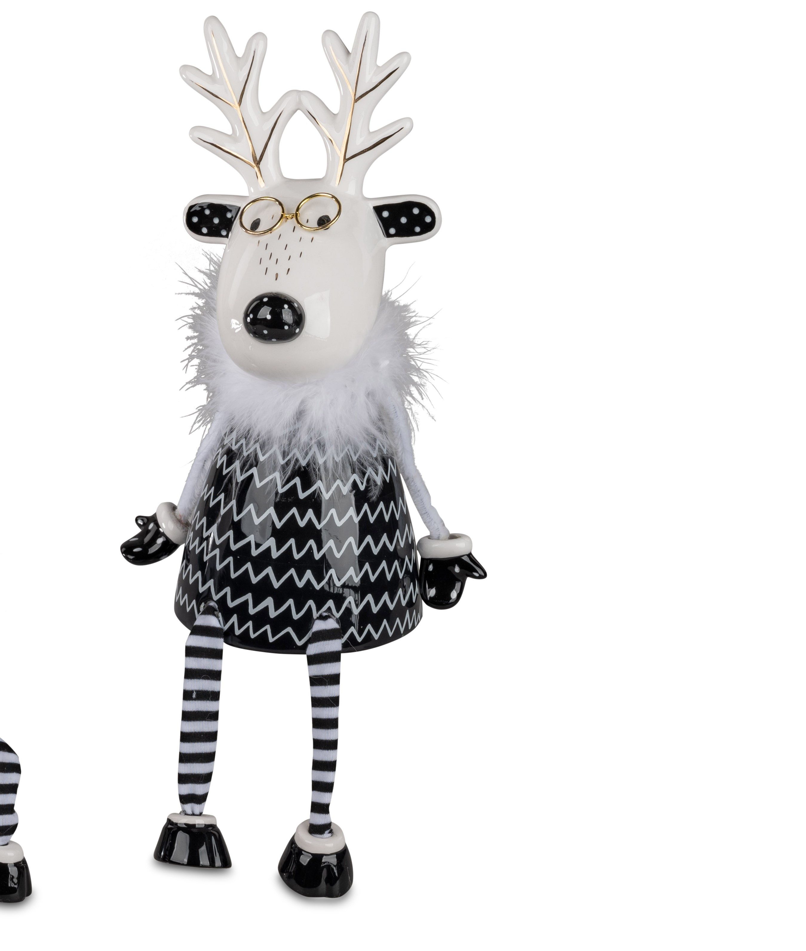 formano Dekofigur Modern Trend Style, Farbe: Mehrfarbig, Motiv: Hirsch günstig online kaufen