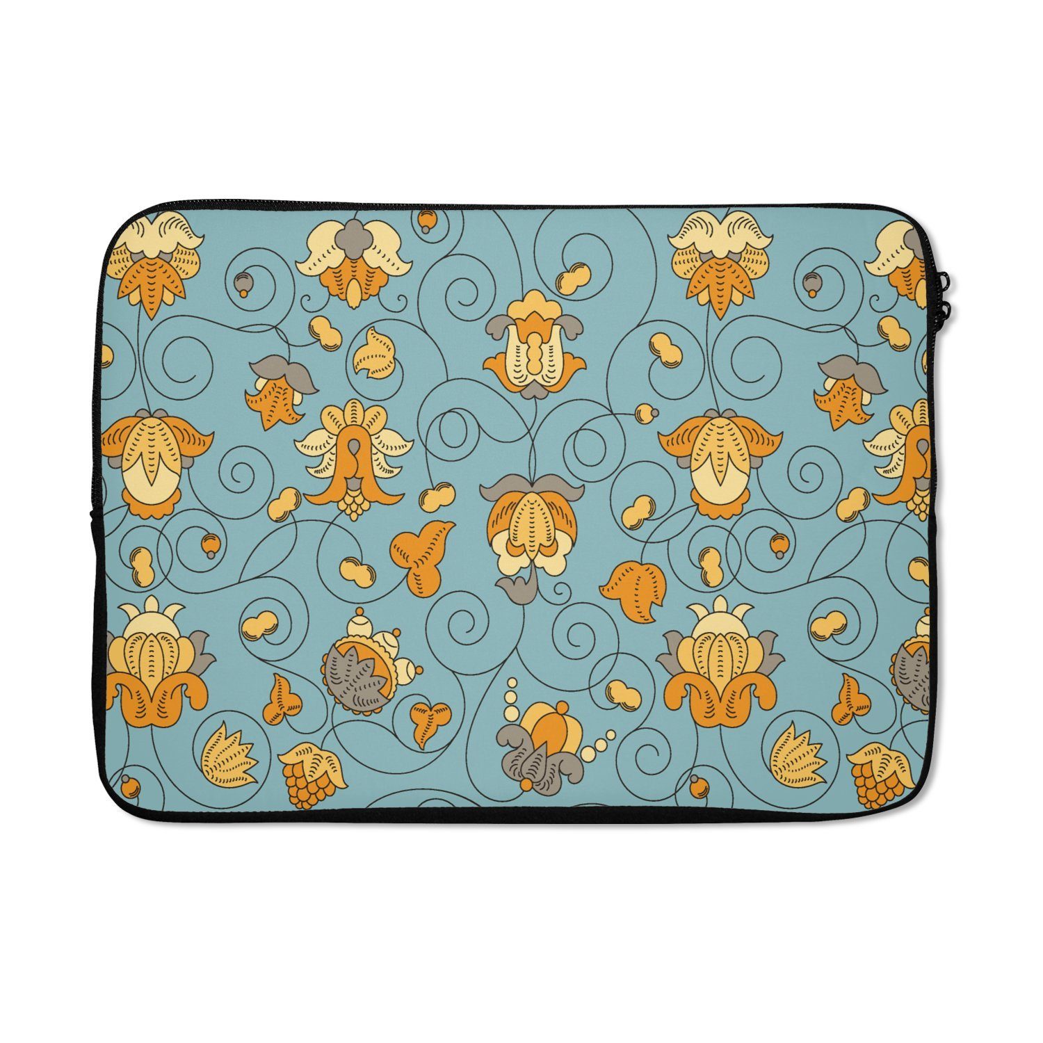 Laptop-Hülle Muster - Vintage - Blumen