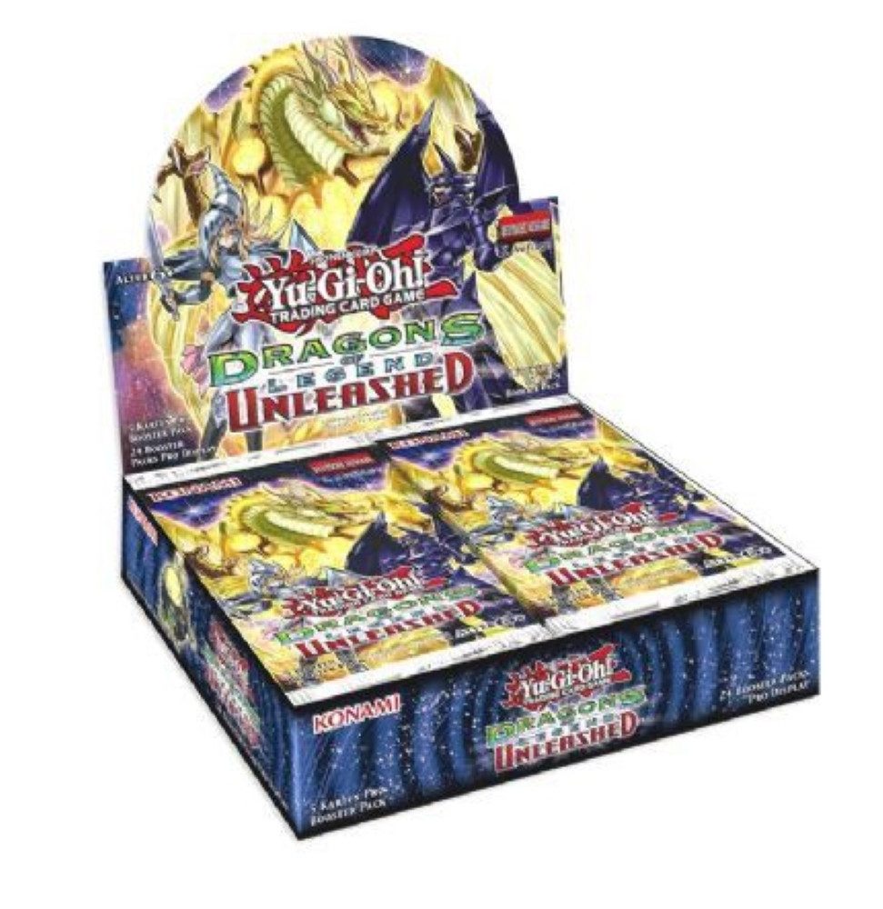 Yu-Gi-Oh Sammelkarte Dragons of Legend Unleashed - 1 Display - Deutsch - 1. Auflage