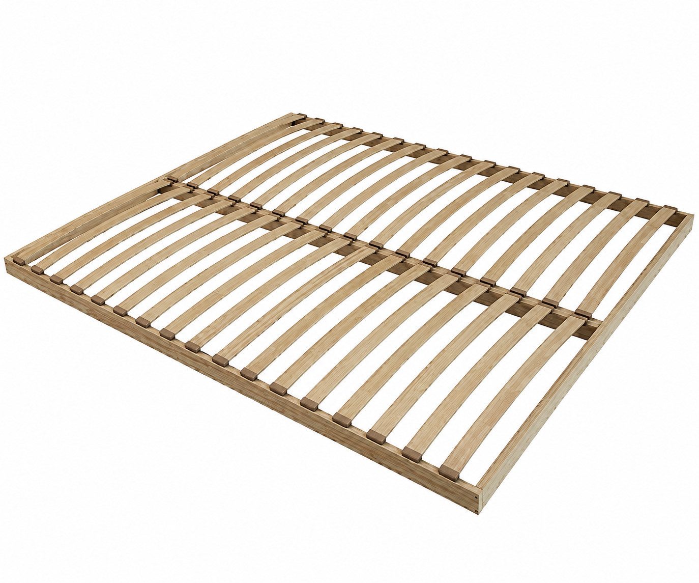 Xlmoebel Polsterbett Klassischer Lattenrahmen Bettrahmen Holz stabil komfortabel Sofort (Polsterbett, 1-teilig), Stabile Holzkonstruktion und Ergonomische Liegeposition