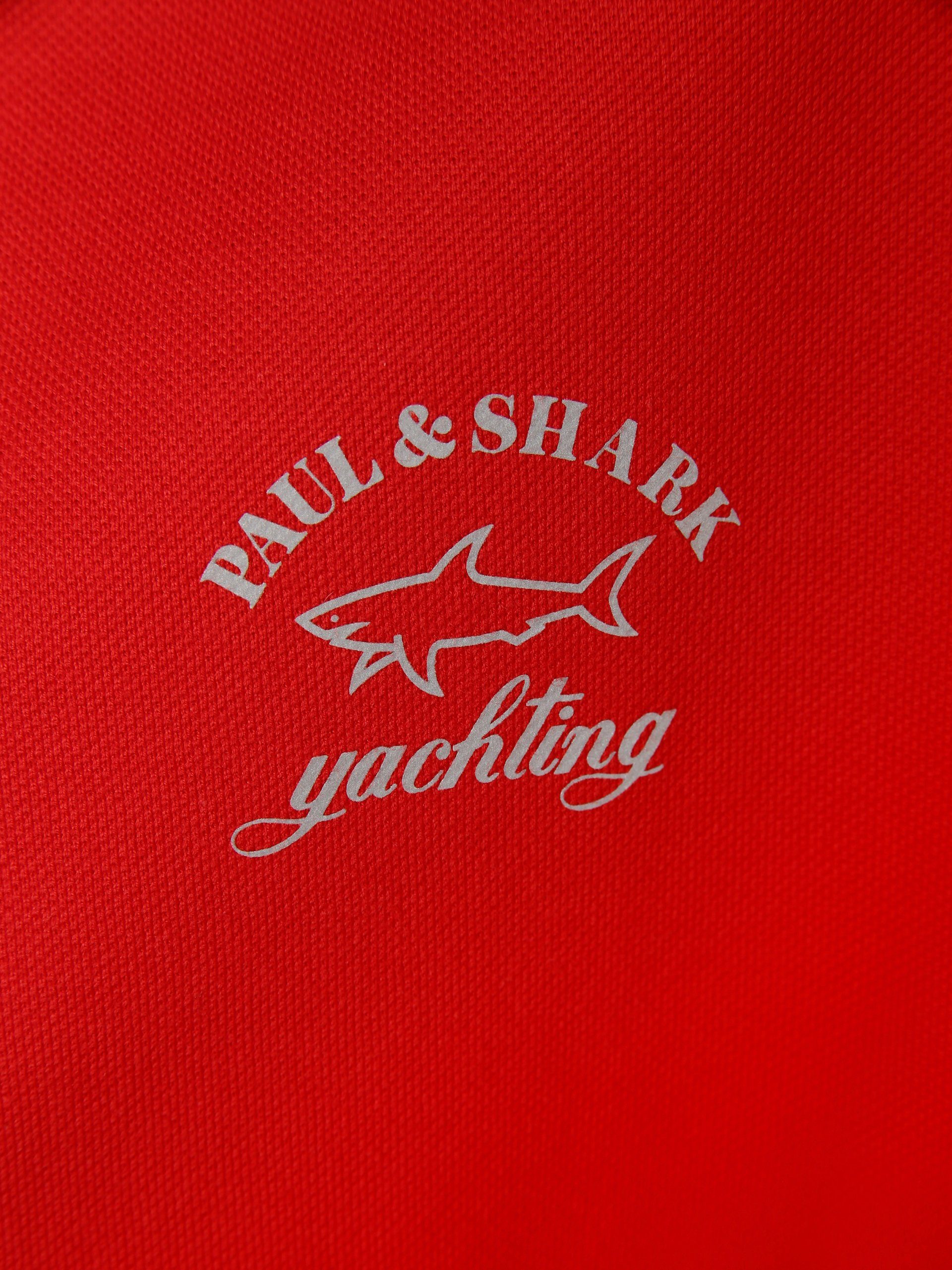PAUL Poloshirt & SHARK rot