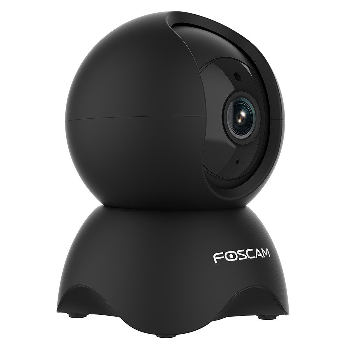 Foscam Überwachungskamera FOSCAM X5 5 MP Super HD WLAN schwenkbare und neigbare (Innenbereich, Nachtsicht, P2P-Funktion, 2-Wege-Audio, Micro-SD-Slot)