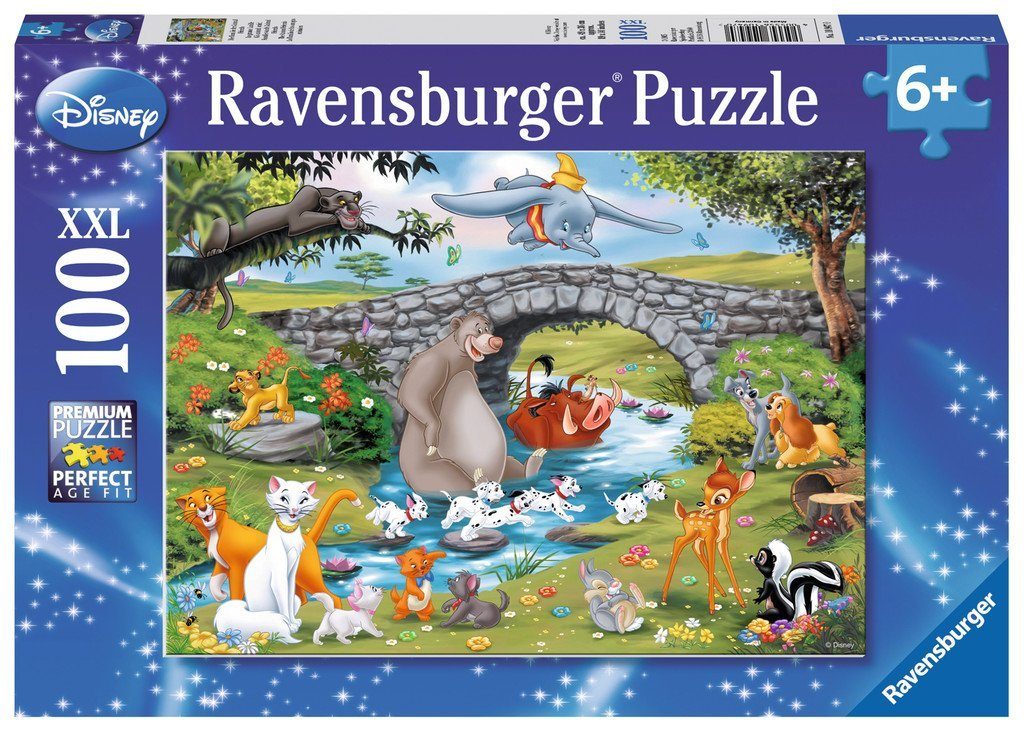 Ravensburger Puzzle Disney Die Familie Der Animal Friends, 100 Puzzleteile | Puzzles