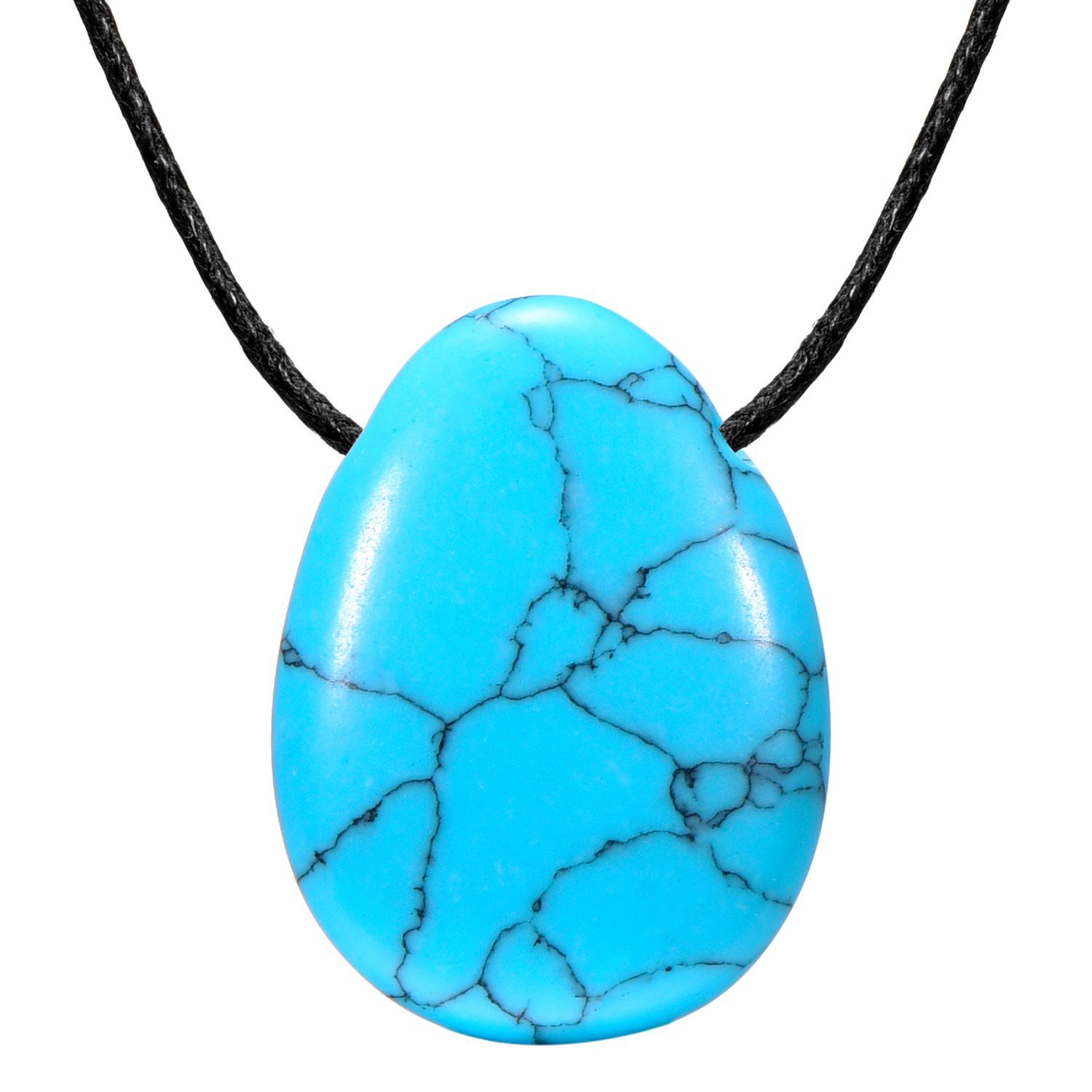 Morella Kette mit Anhänger Halskette 80 cm (1-tlg), Damenkette mit Edelstei günstig online kaufen