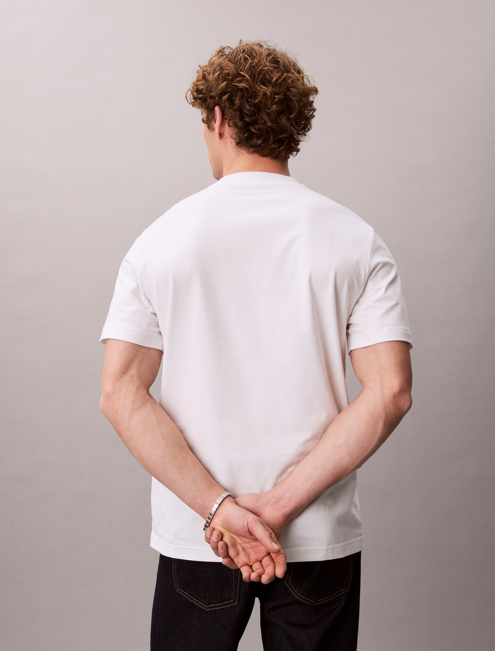 Calvin Klein Jeans T-Shirt Rundhalsausschnitt, Regular Fit, Logoschriftzug günstig online kaufen
