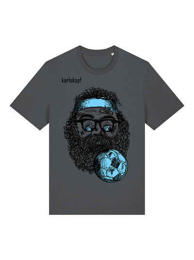 karlskopf Print-Shirt Rundhalsshirt Basic HANDBALLER