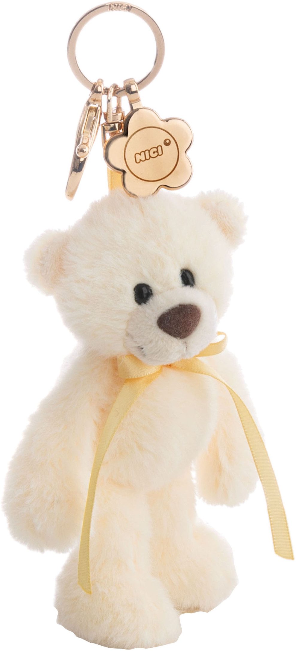 Nici Plüschanhänger Classic Bear, 13 cm, mit Charm