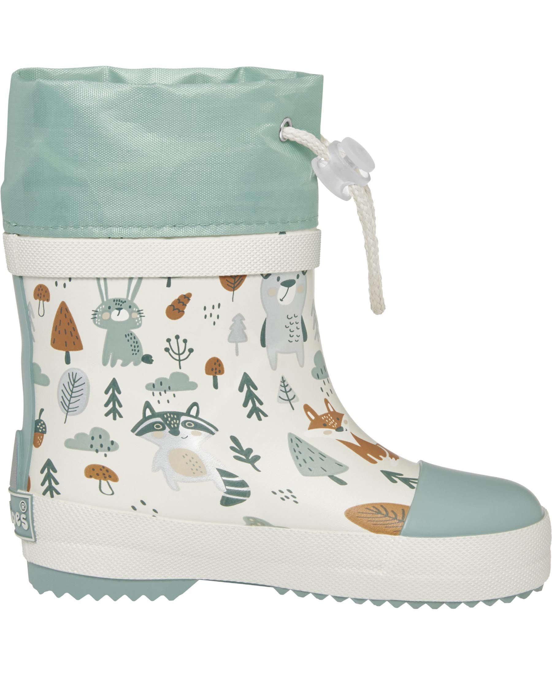Playshoes Gummistiefel Halbschaft Wald gefüttert Gummistiefel – Bild 2 von 5