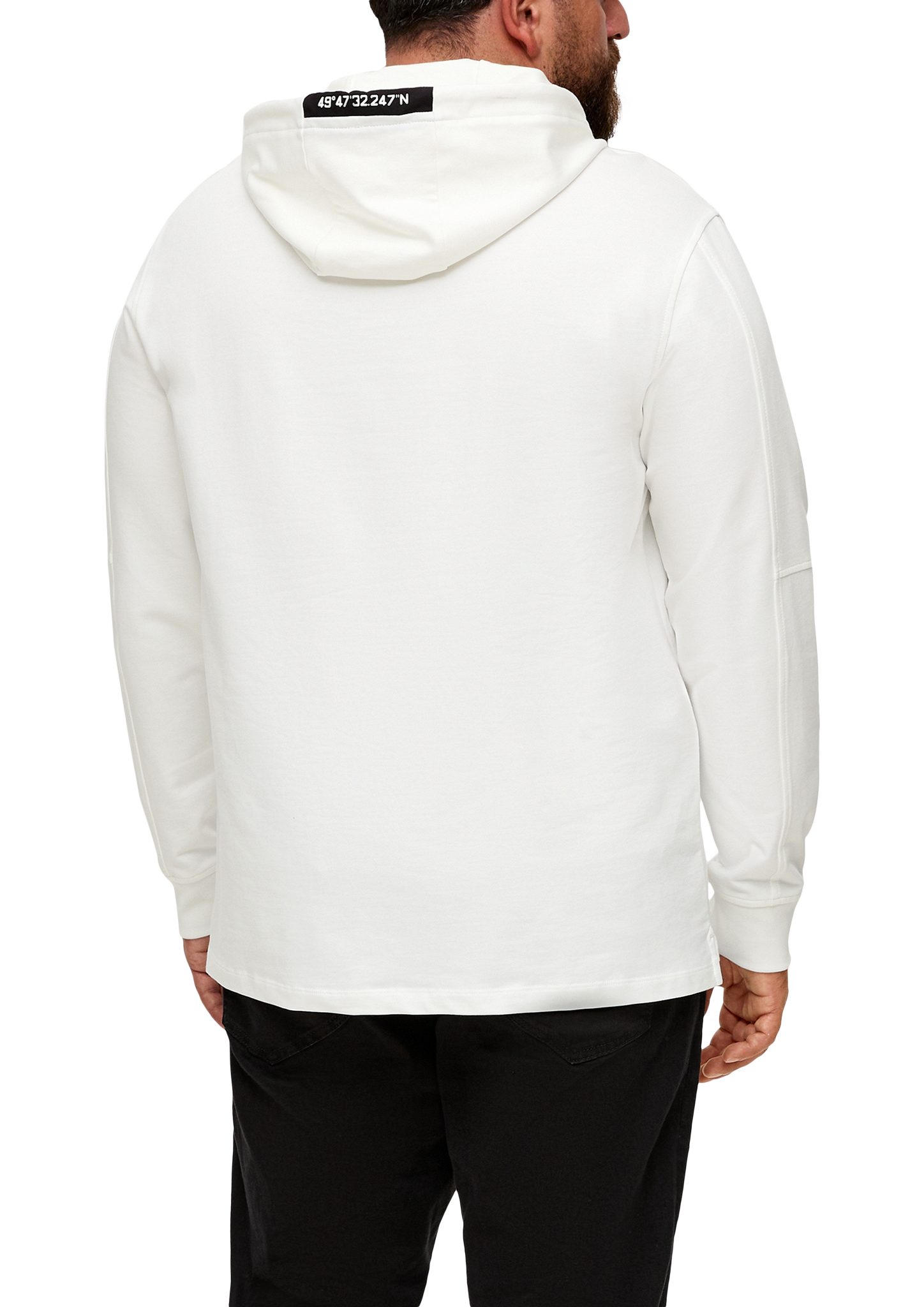 Hoodie Sweatshirt s.Oliver aus Baumwollstretch