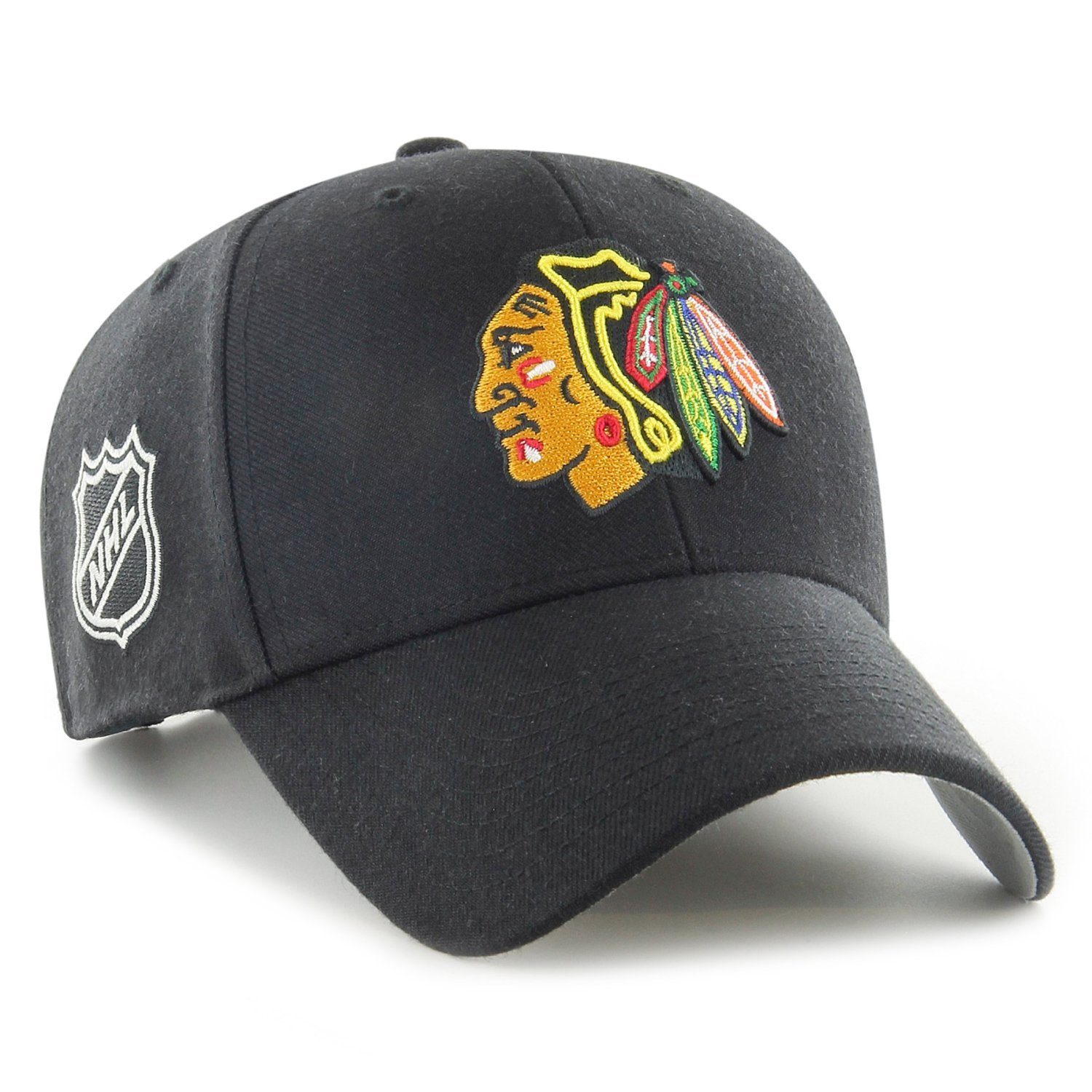 SHOT '47 Cap Chicago SURE Curved Snapback Brand Blackhawks