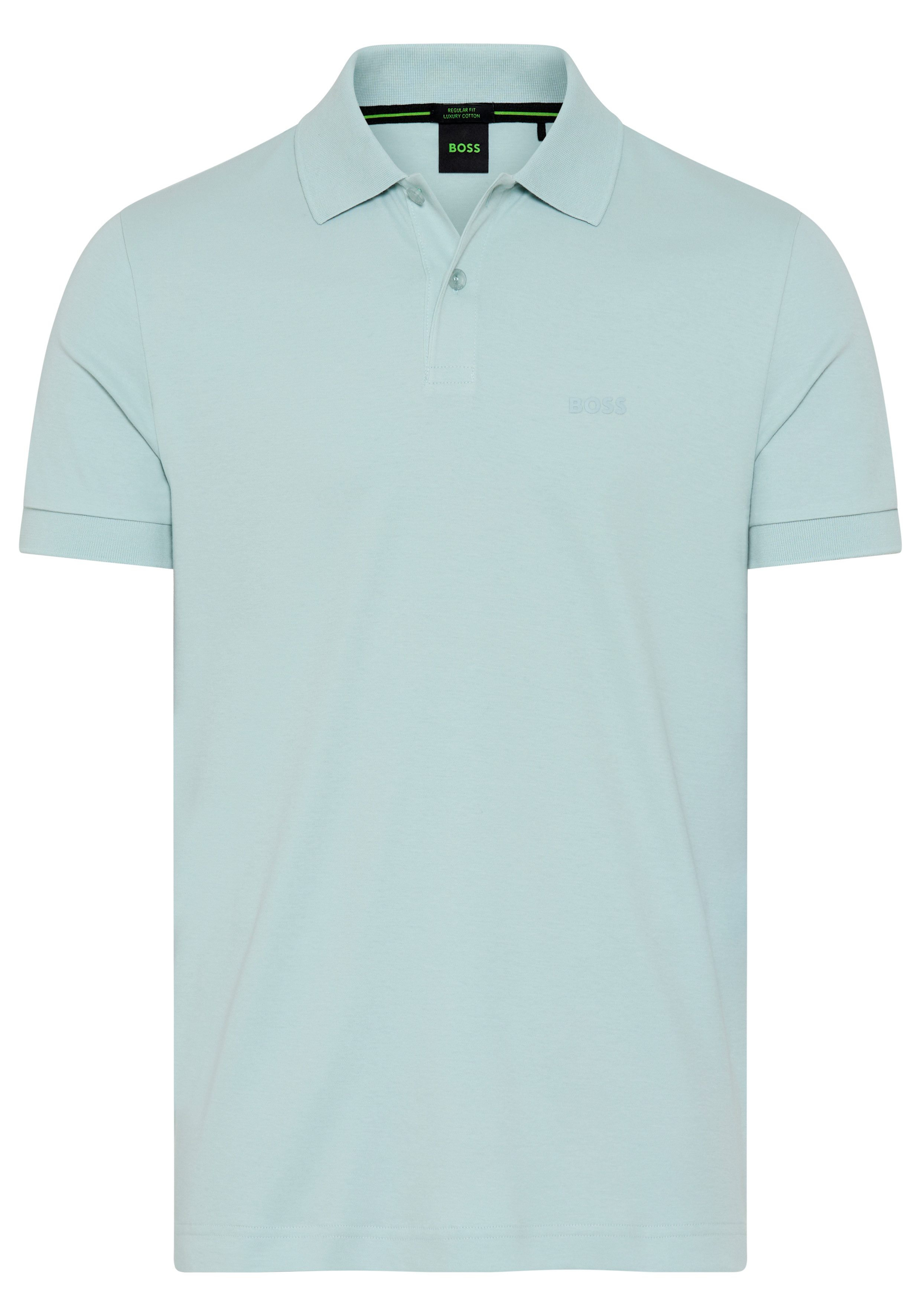 BOSS GREEN Poloshirt Pio 2 Jersey Regular Fit Cotton Jersey Polo, pflegeleicht 100% Baumwolle