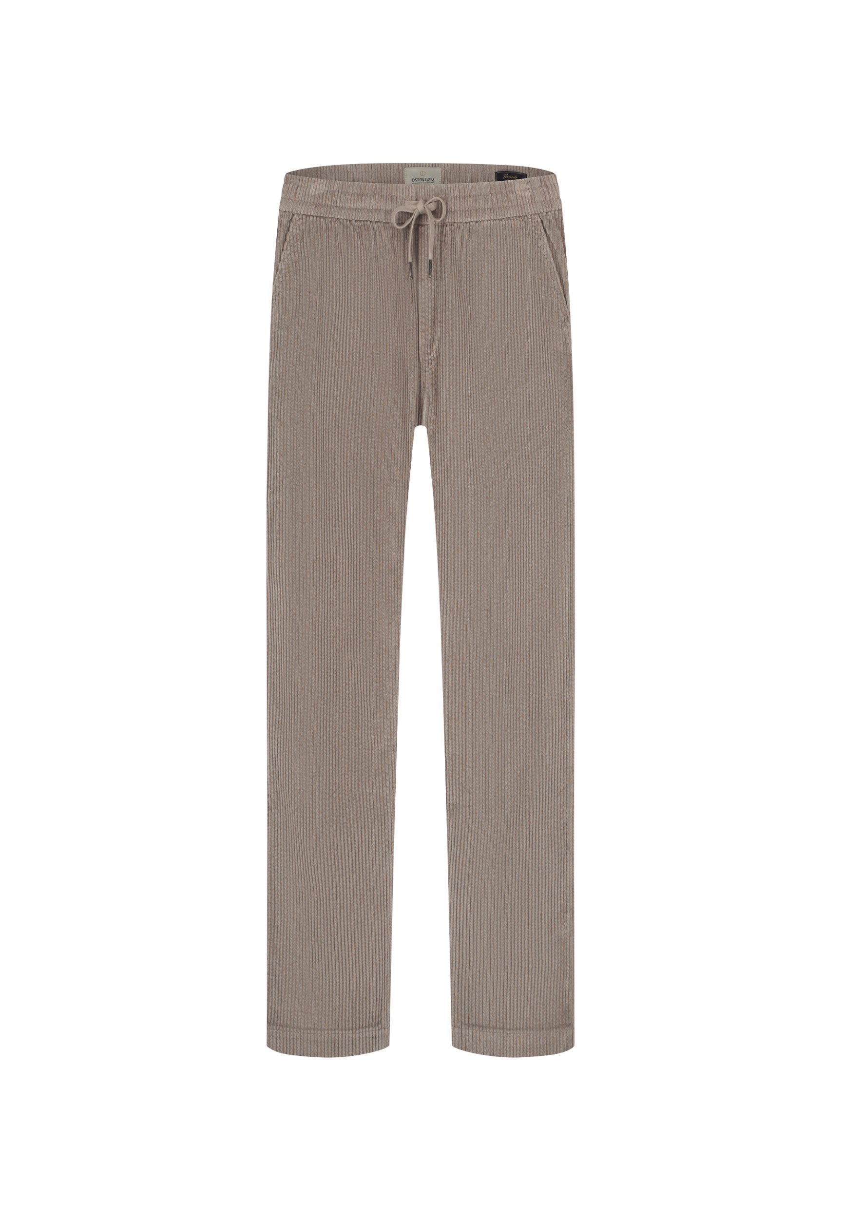 Dstrezzed Cordhose Lässige Cordhose im Loose Fit mit Kordelzug für Herren