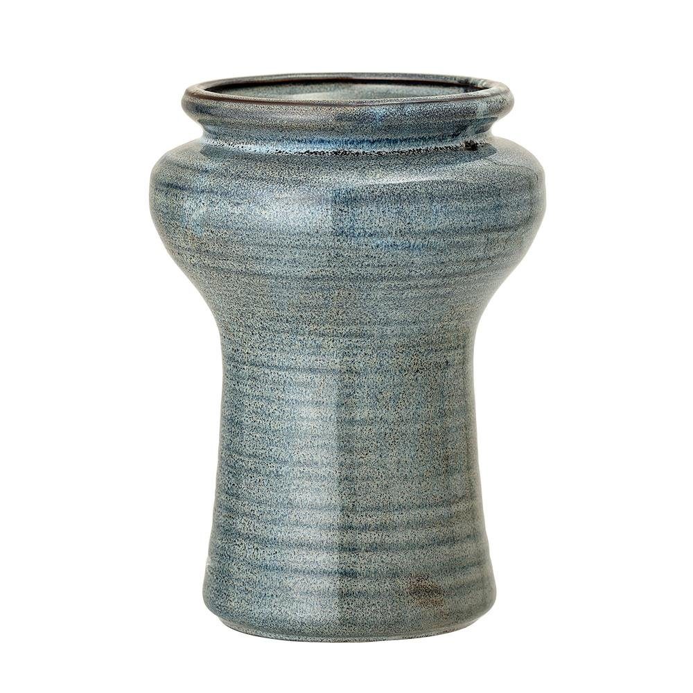 Bloomingville Dekovase Blue, Stoneware - 13,5 x 19 cm