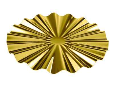 sambonet Тарелка обеденная Kyma Platzteller gold 33cm