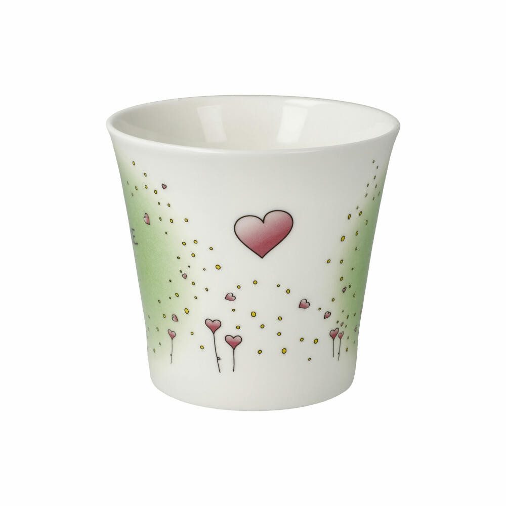 Goebel Tasse Der kleine Yogi - Danke 350 ml, Fine Bone China