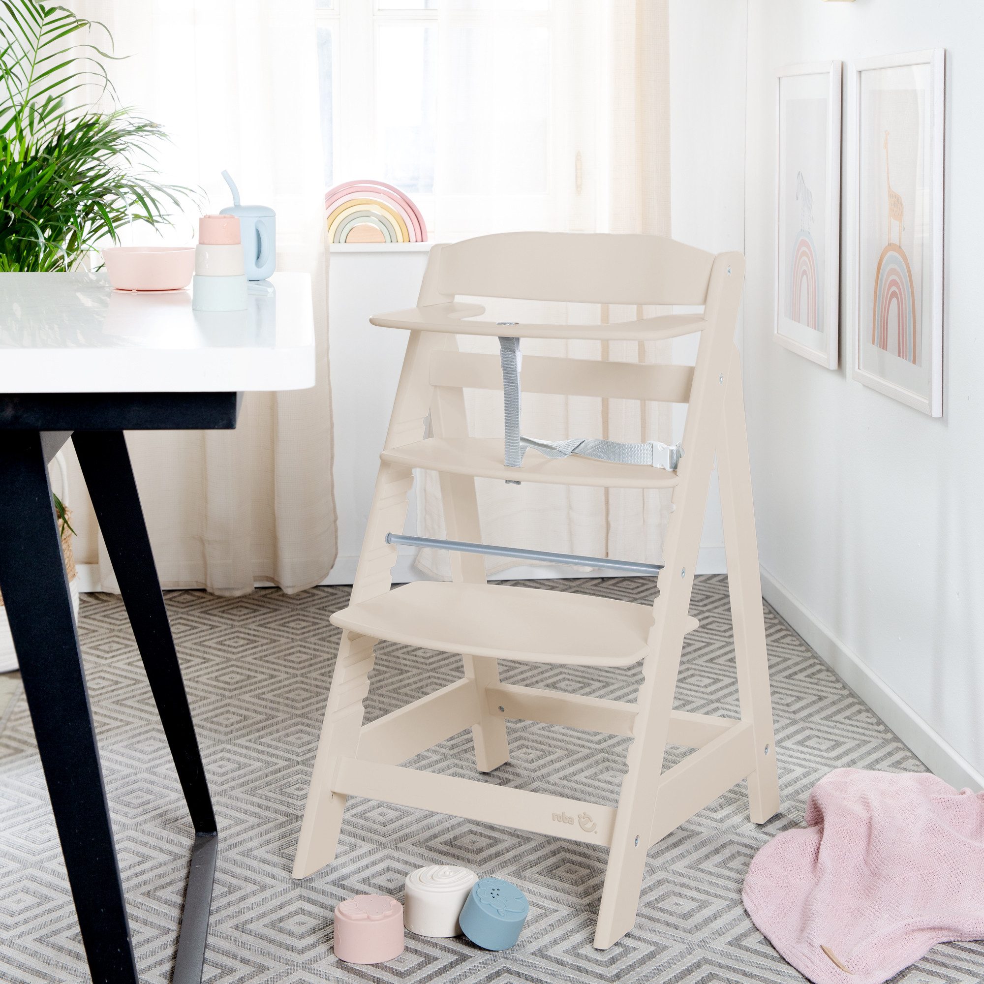 roba® Hochstuhl Sit Up Flex, mitwachsender Kinderhochstuhl, höhenverstellba günstig online kaufen