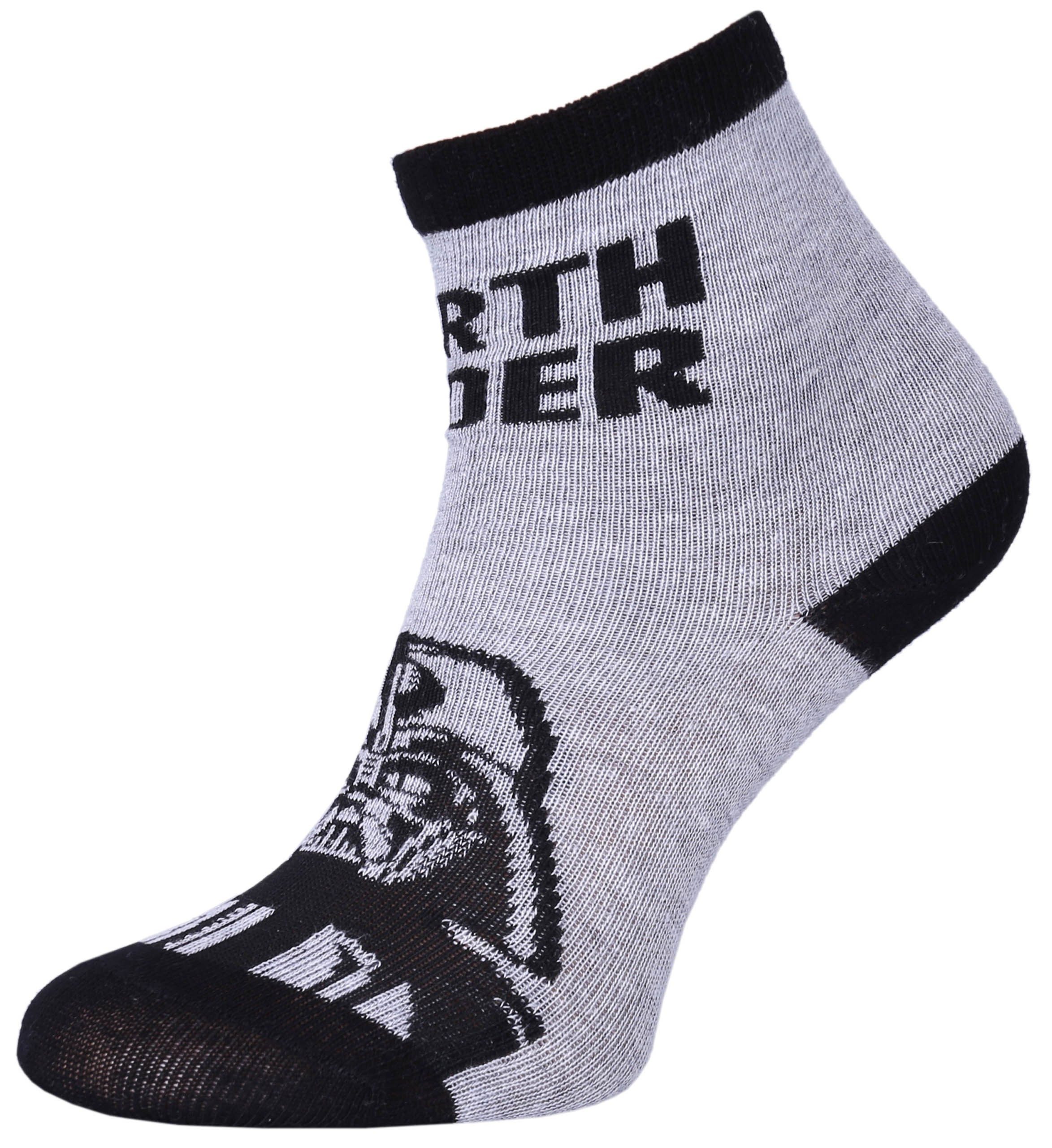 Sarcia.eu Haussocken Grau-schwarze Jungen-Socken Star Wars DISNEY 2-3 Jahr