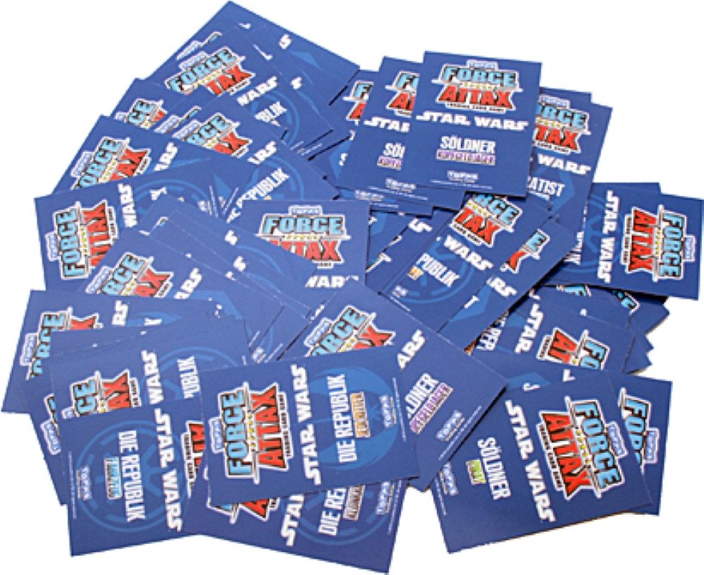 Star Wars Sammelkarte 50 gemischte. Base Karten- DE Star Wars Force Attax SERIE 1