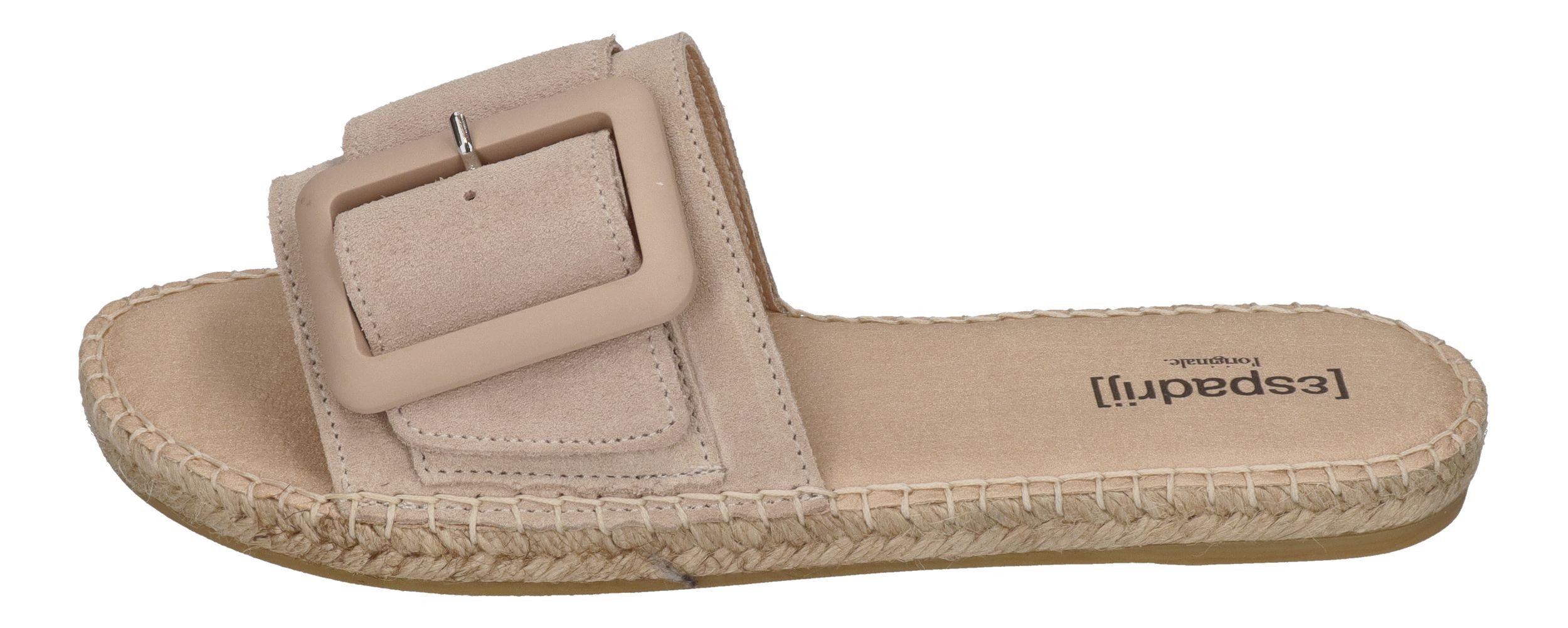 espadrij l´originale BELFORT MONO Pantolette Beige günstig online kaufen