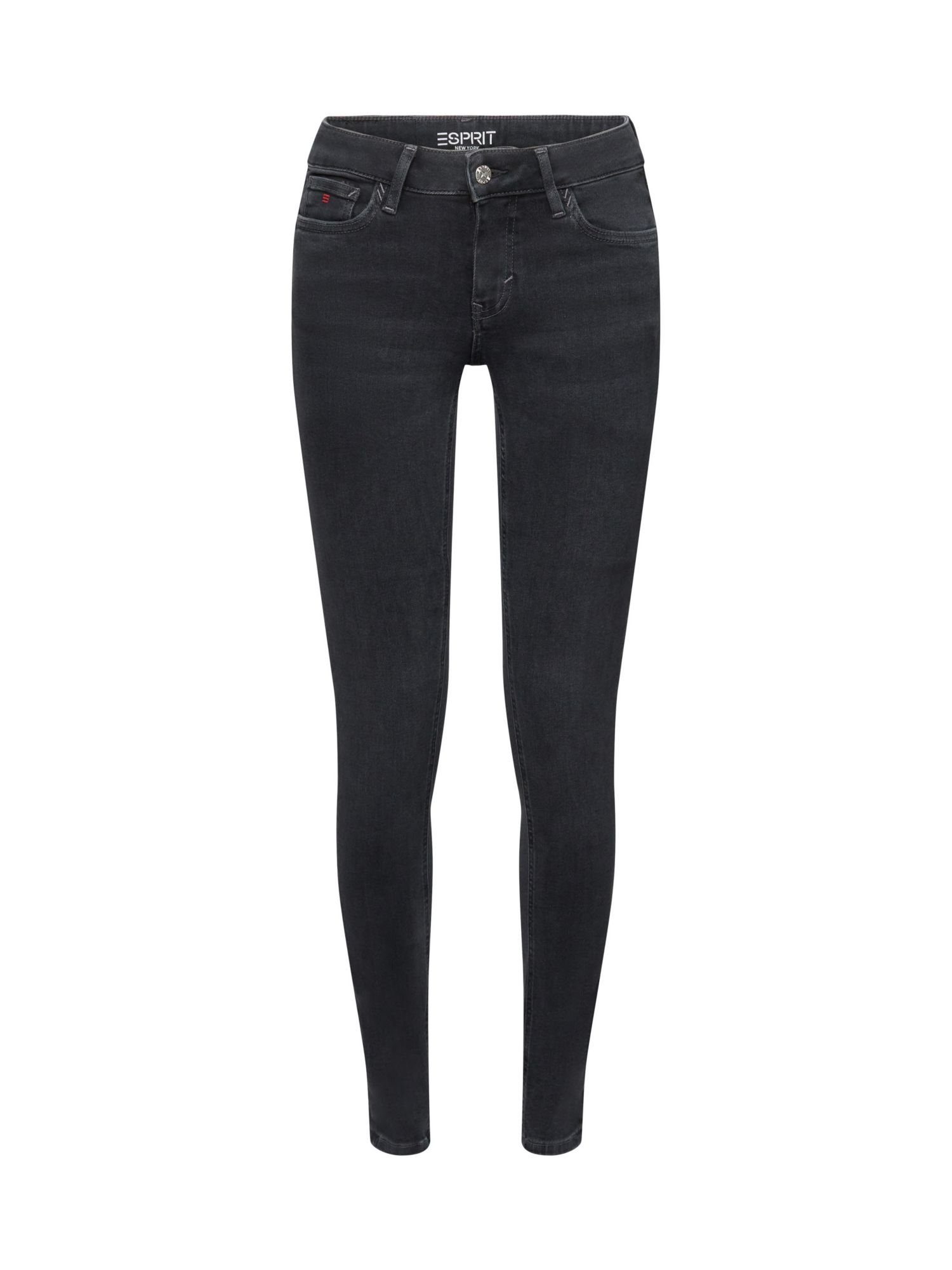 Esprit Skinny-fit-Jeans Skinny Jeans mit Bundhöhe mittlerer