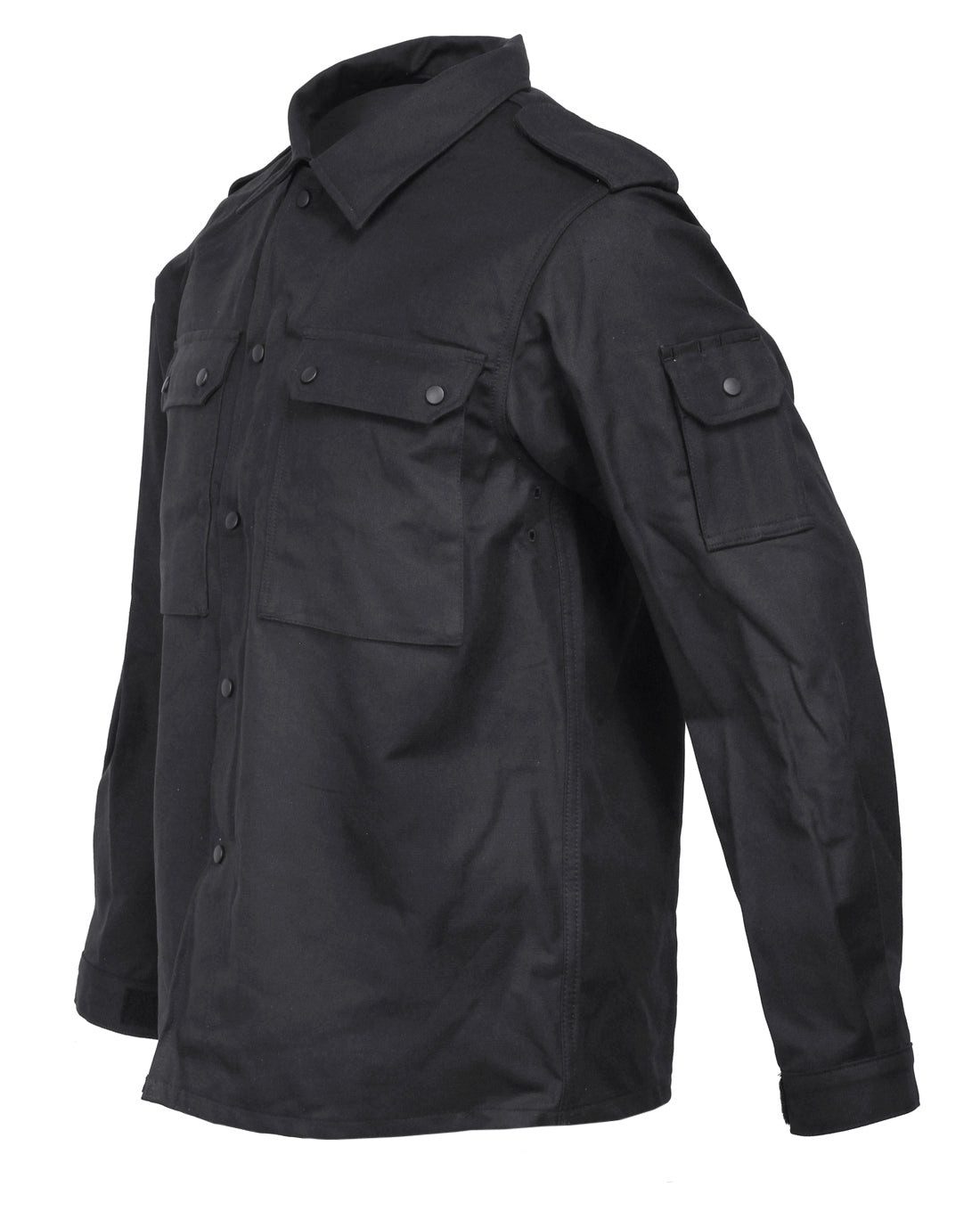Leo Köhler Outdoorhemd Feldbluse Schwarz
