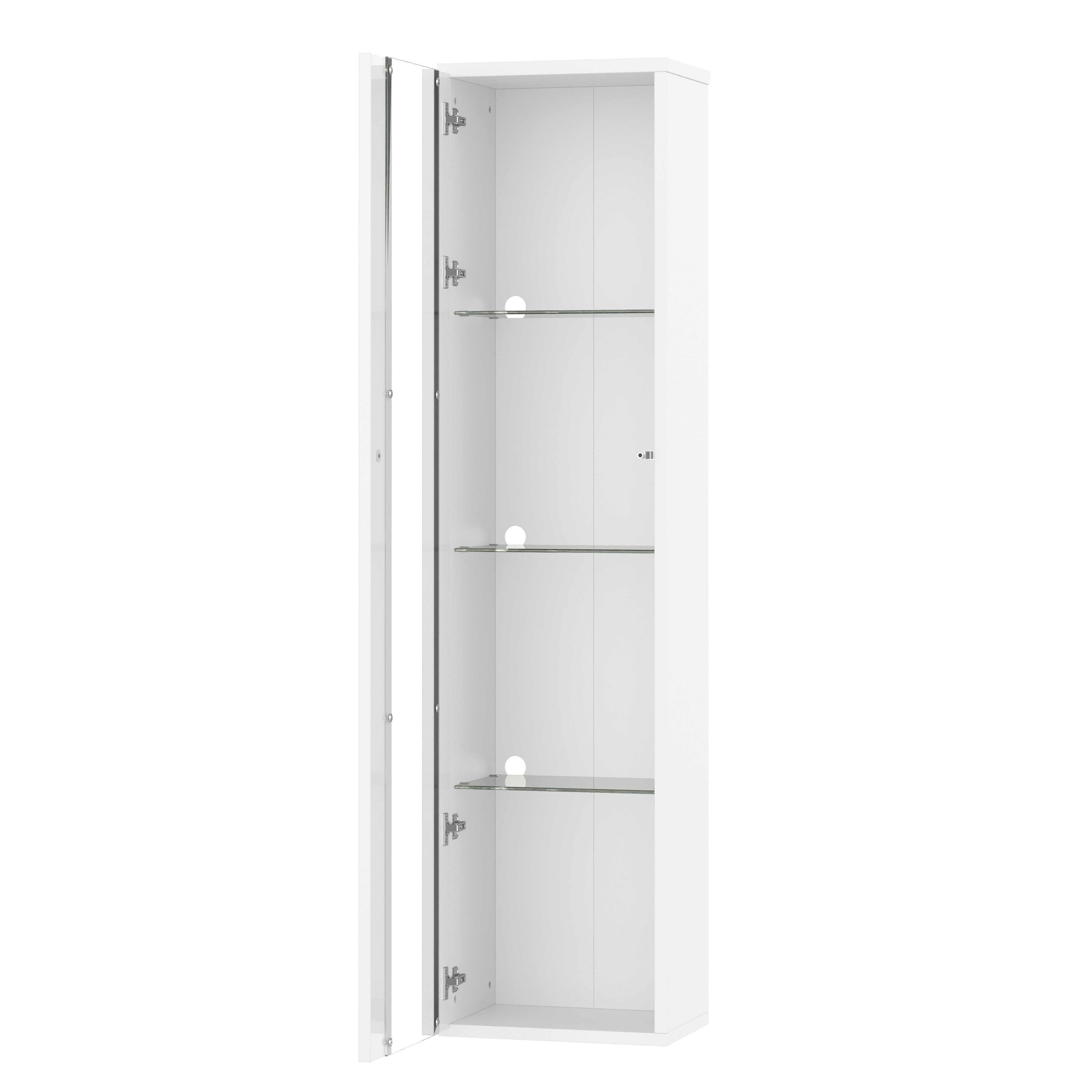 KLAM HOME Vitrine 40x29x170 cm, multifunktionale günstig online kaufen
