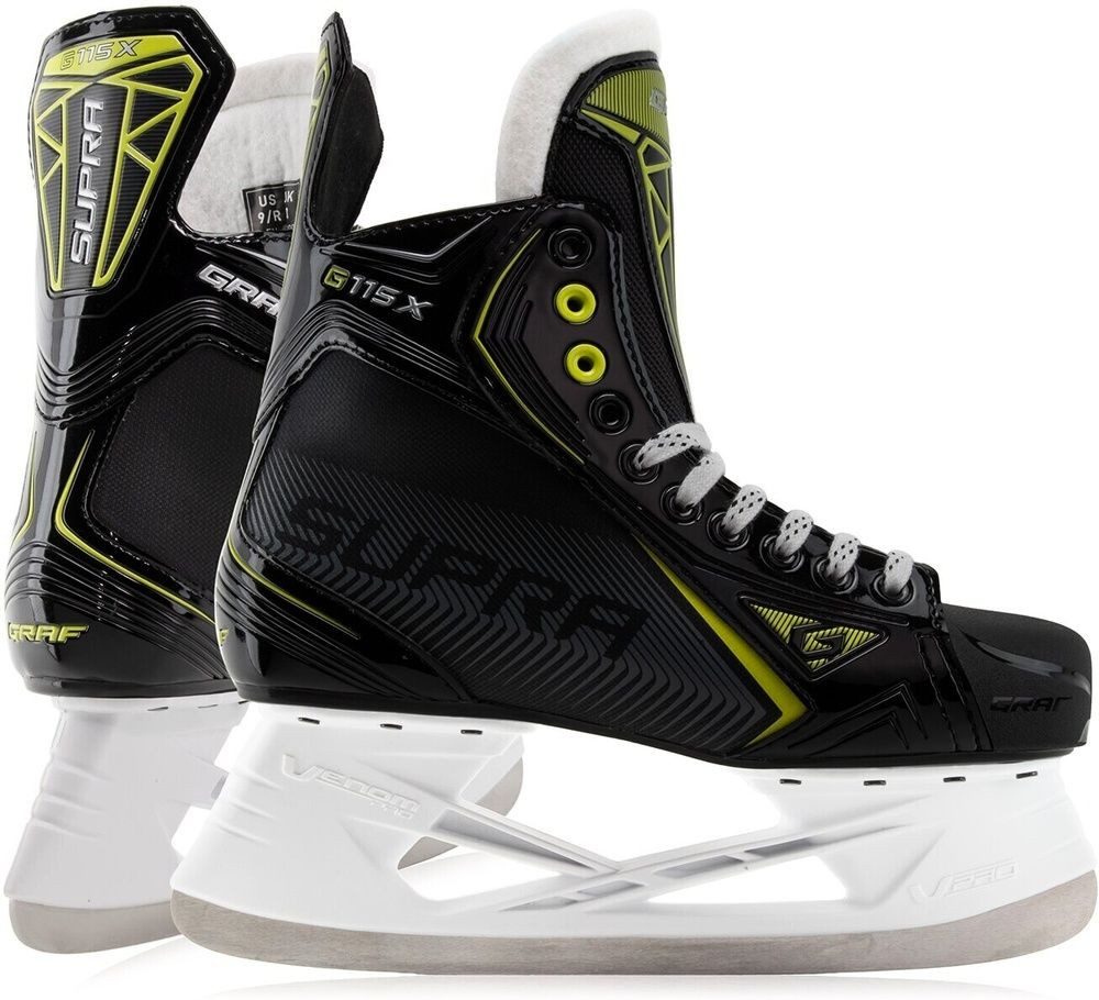 Graf Schlittschuhe Eishockeyschlittschuhe Graf Supra G115X sr (Regular)