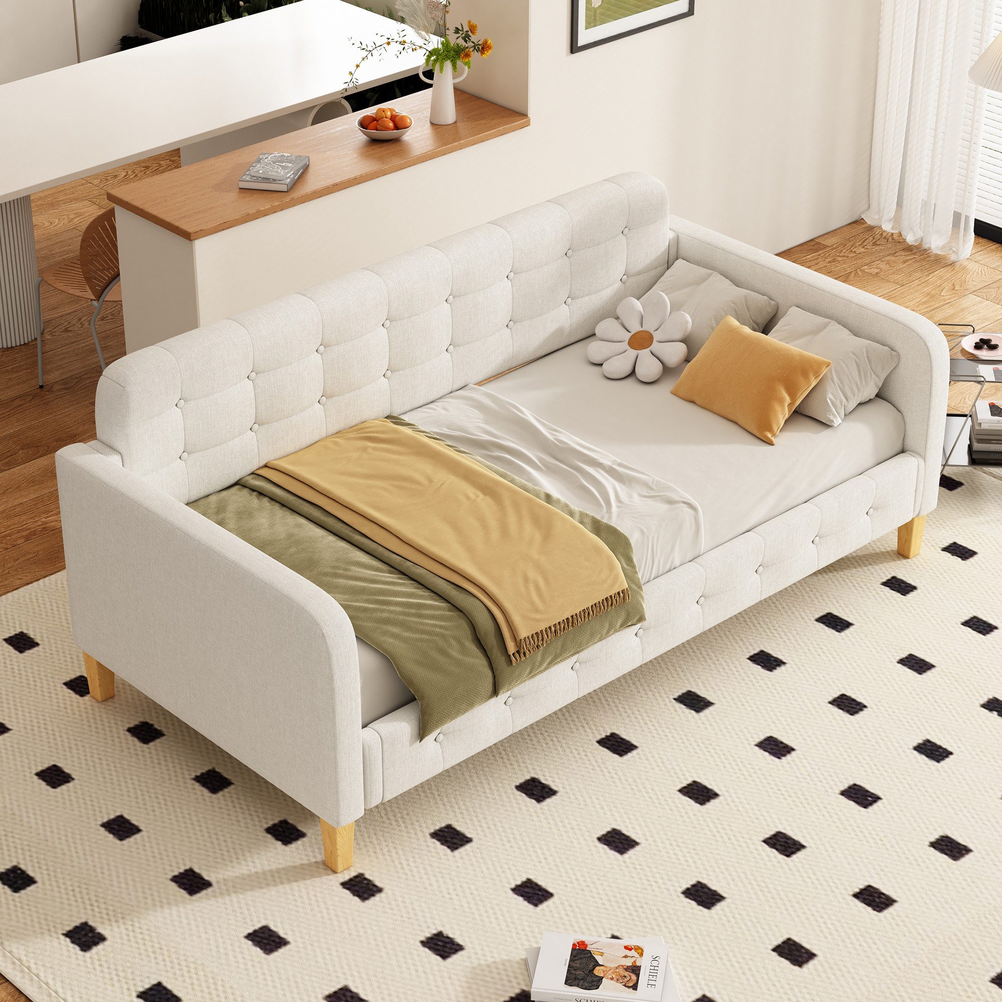 Flieks Daybett, Schlafsofa Einzelbett Tagesbett Kinderbett günstig online kaufen