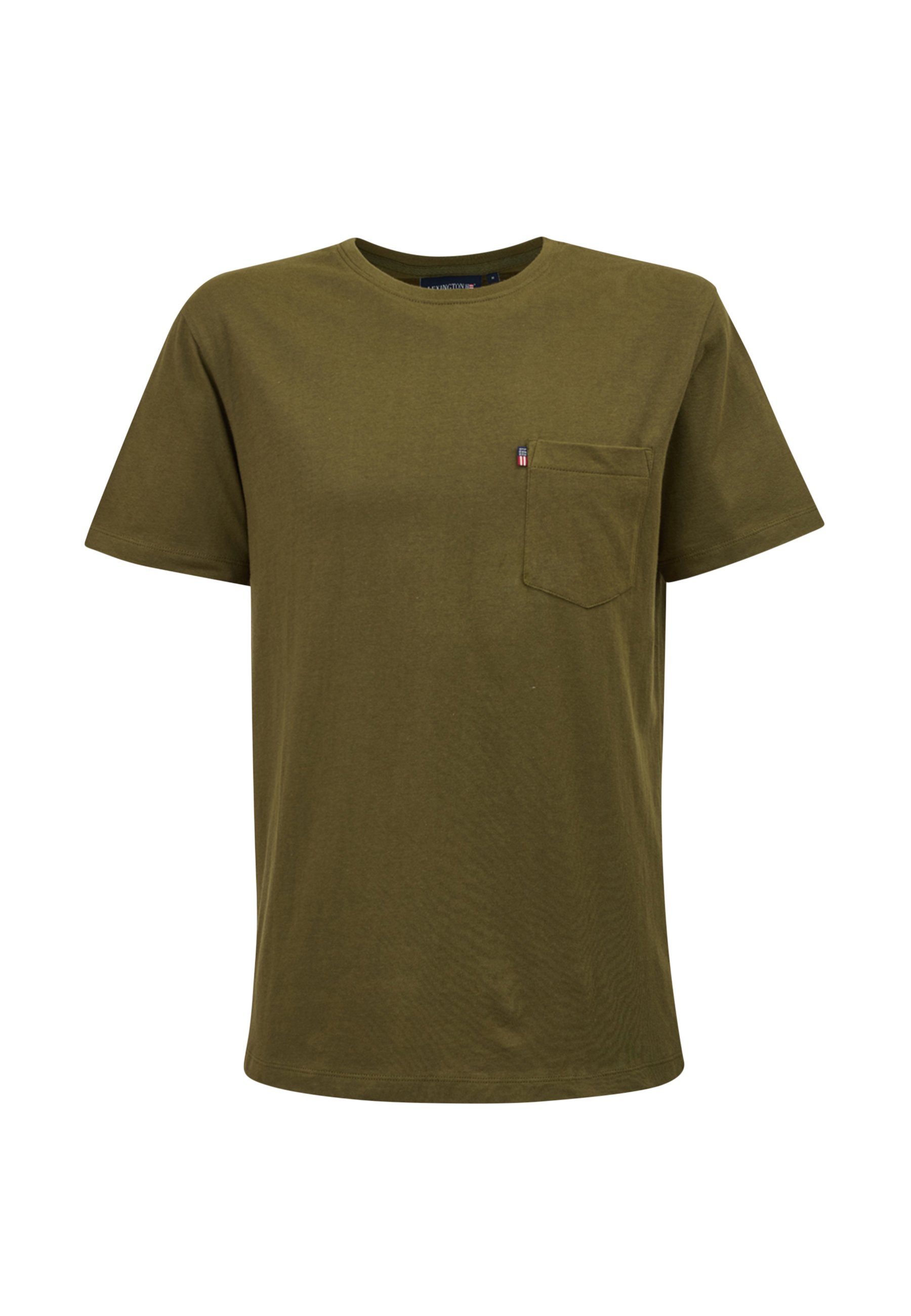 Organic Travis T-Shirt Cotton green Lexington