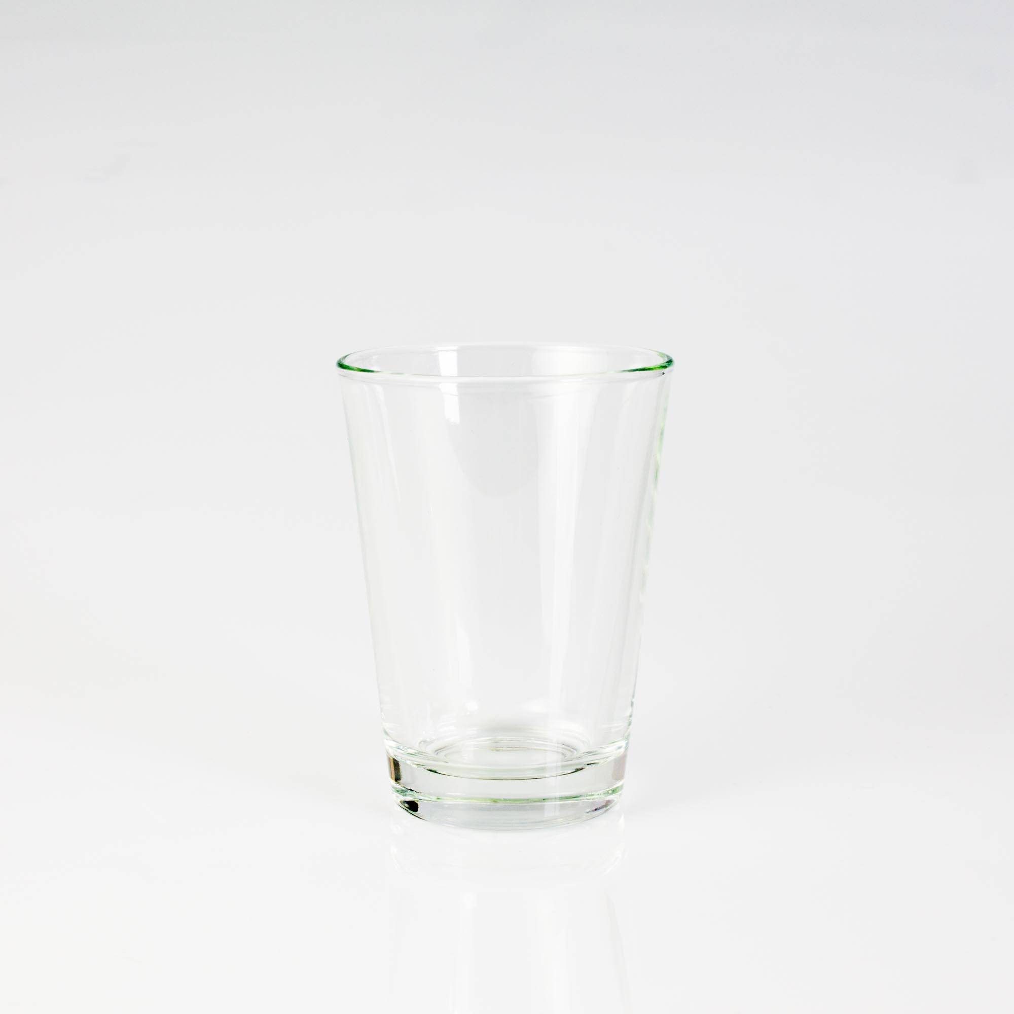 INNA-Glas Glas Kleines Trinkglas - Telichtglas Alex, klar, 11cm, Ø 8cm - Tischlicht, Glas
