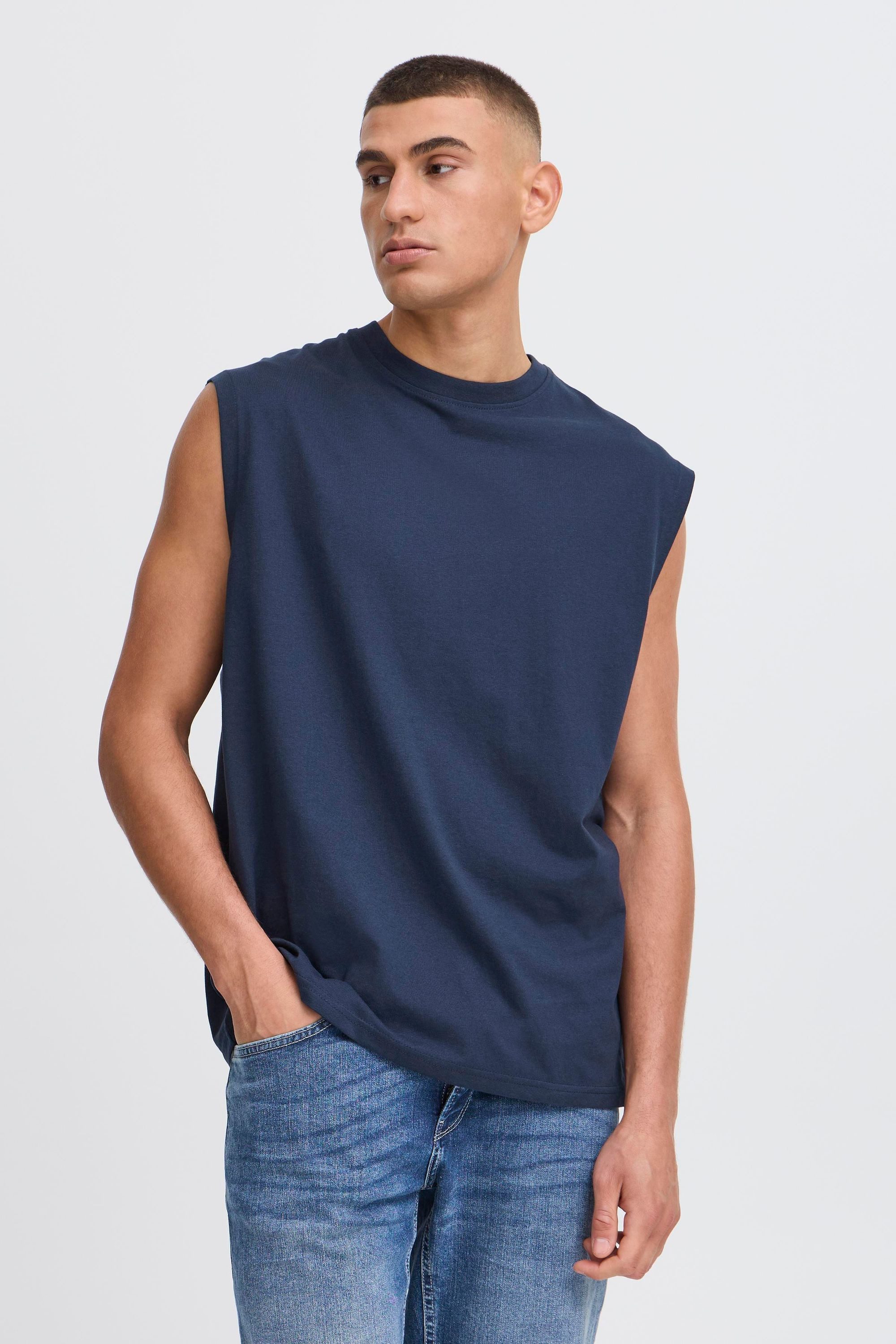 !Solid Rundhalsshirt SDBILO Modisches Tanktop günstig online kaufen